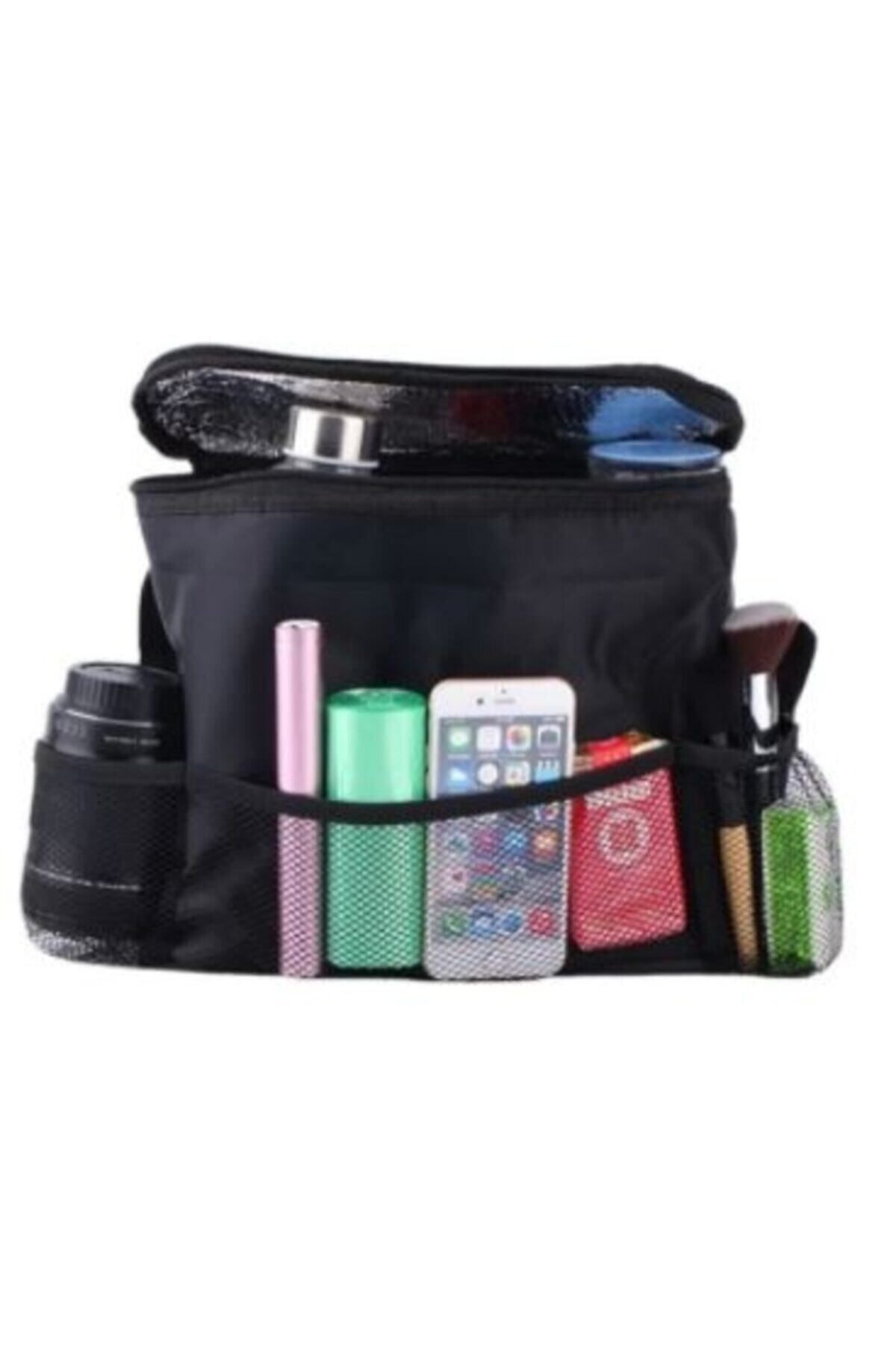 Ankaflex Highconcept Oto Koltuk Arkası Soğuk Tutucu Organizer Bardaklık Peçetelik Düzenleyici Telefon Tutucu fotoğrafı 6 (önizleme)