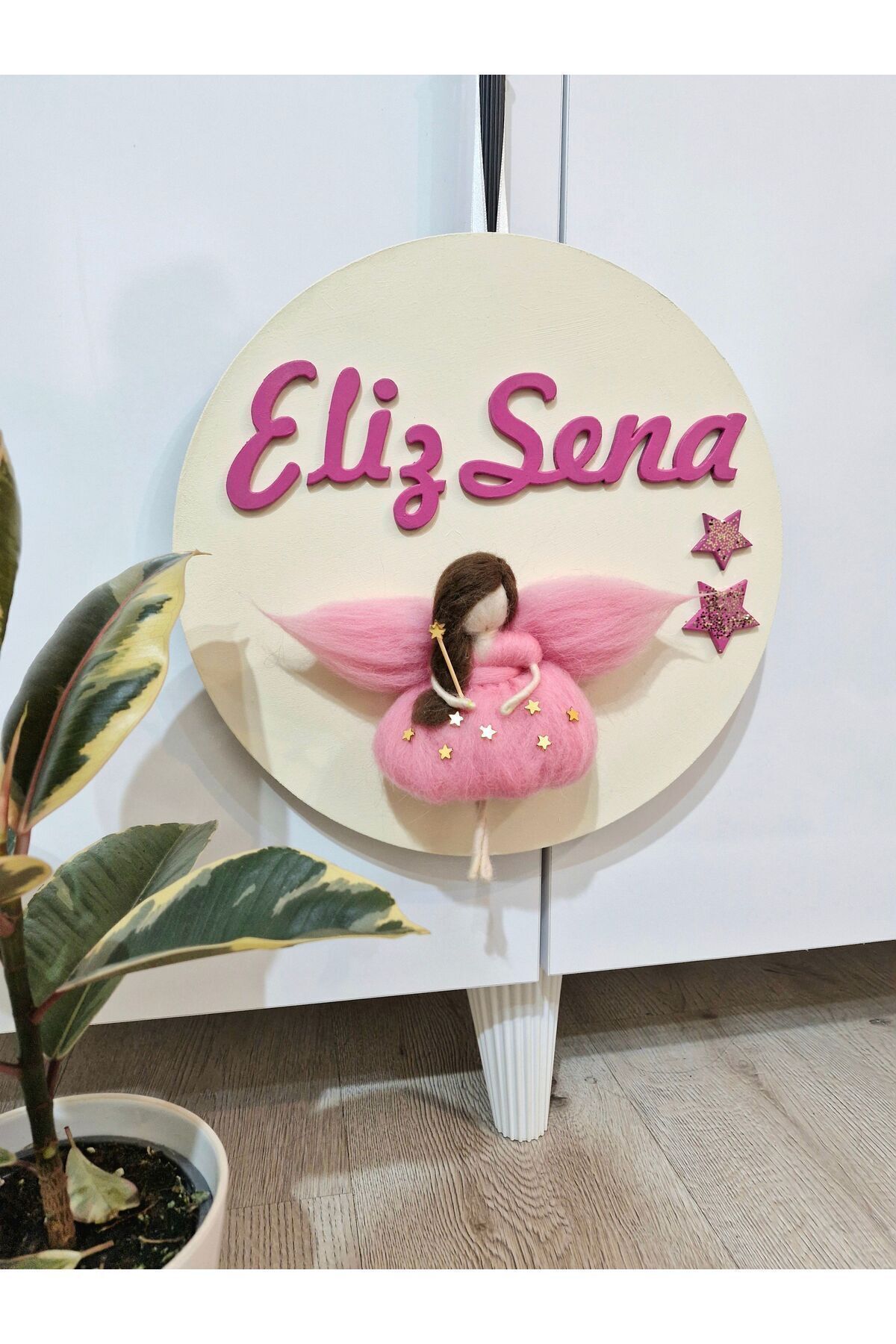 RENKLİ DİZAYN Bebek/çocuk Odası Isme Özel Kapı Süsü,isimli Pano fotoğrafı 2 (önizleme)