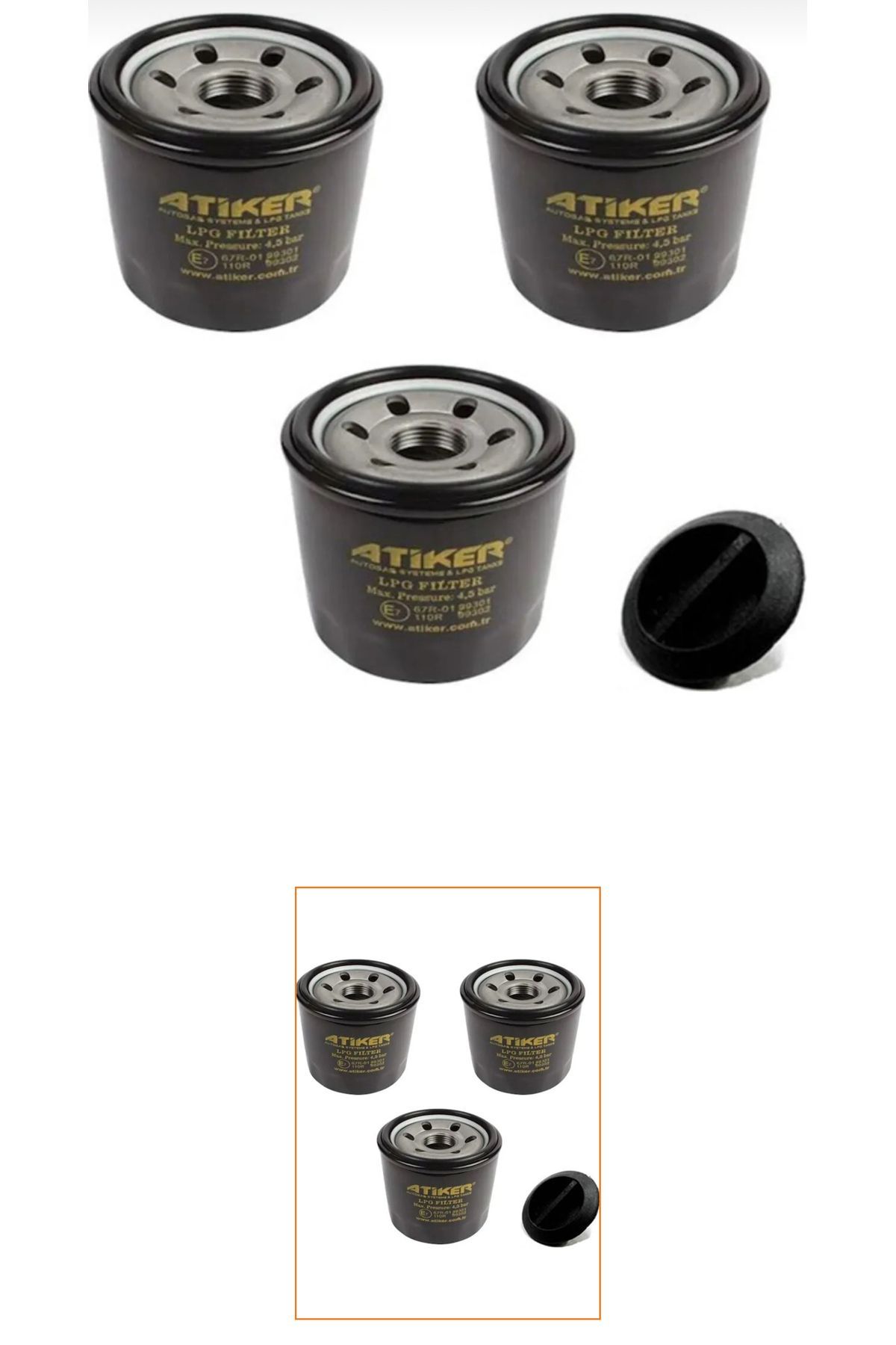 ATİKER LPG ALT FİLİTRE ORİJİNAL