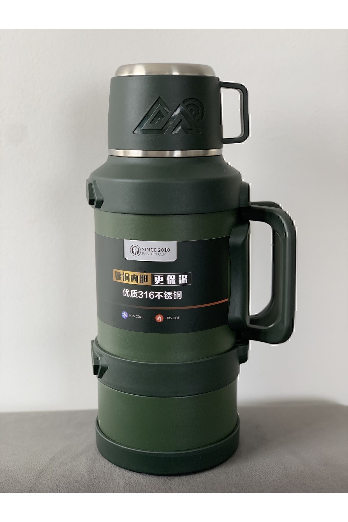 Termos 3.2 Litre Kamp Aile Boy Çelik
