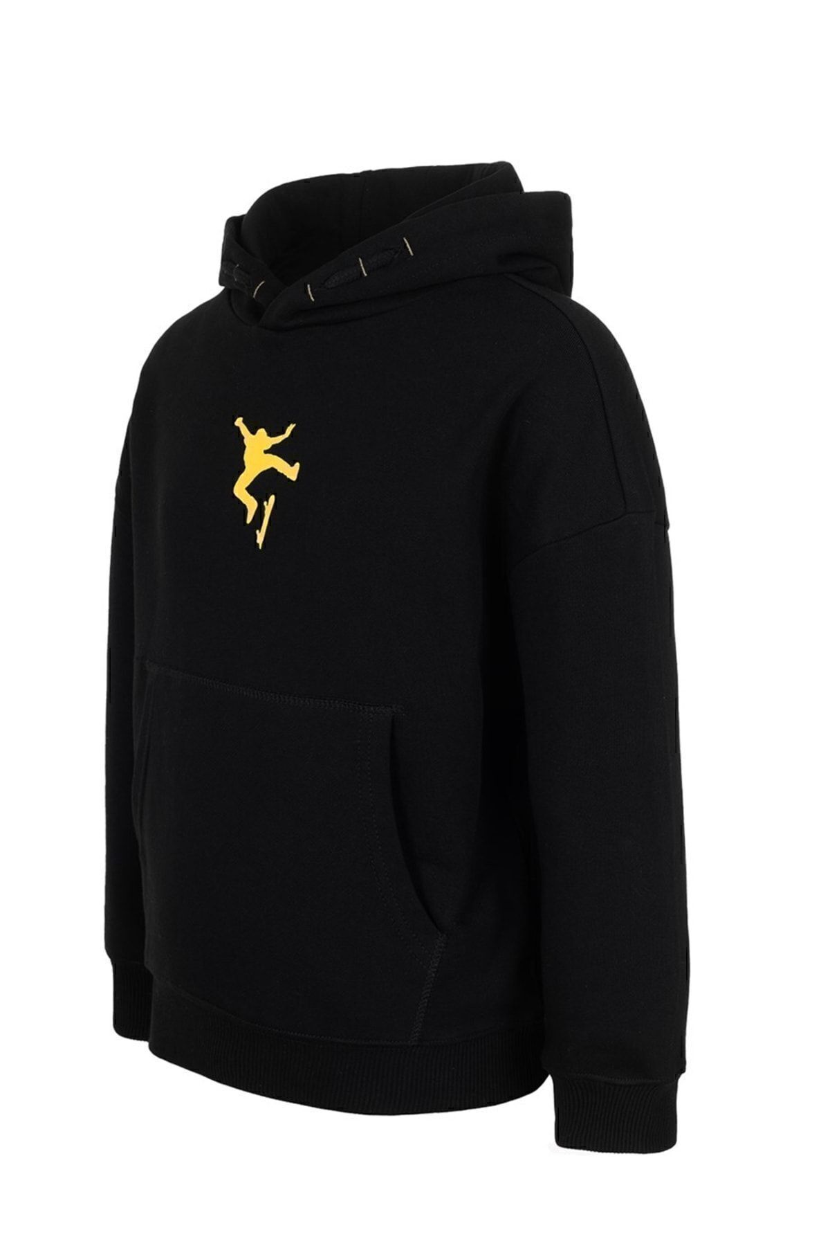 سویشرت پسرانه مشکی BRZ KIDS | B-23-01-06 اورجینال - تصویر 4