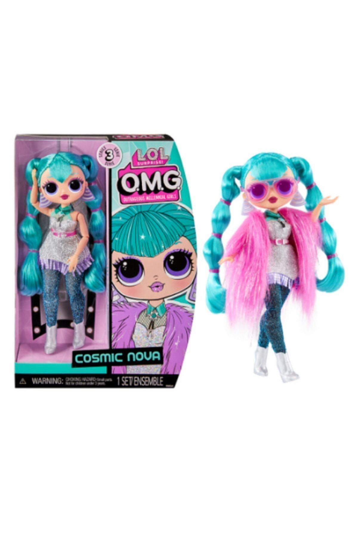 Lol Chick Toy Lol Surprise OMG Top Secret Dolls Cosmic Nova Series 3 Trendyol