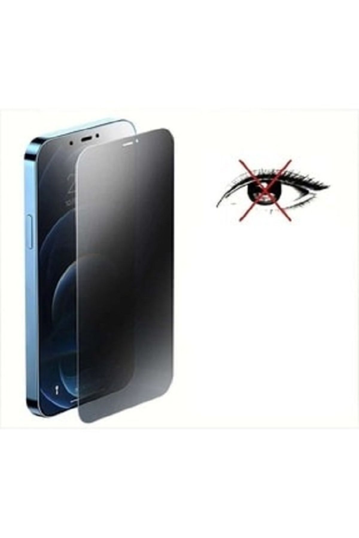 Apple iphone 15 Plus Hayalet Ekran Koruyucu Seramik Mat Gizli Tam Kaplayan Kırılmaz (Kamera Açık) 6
