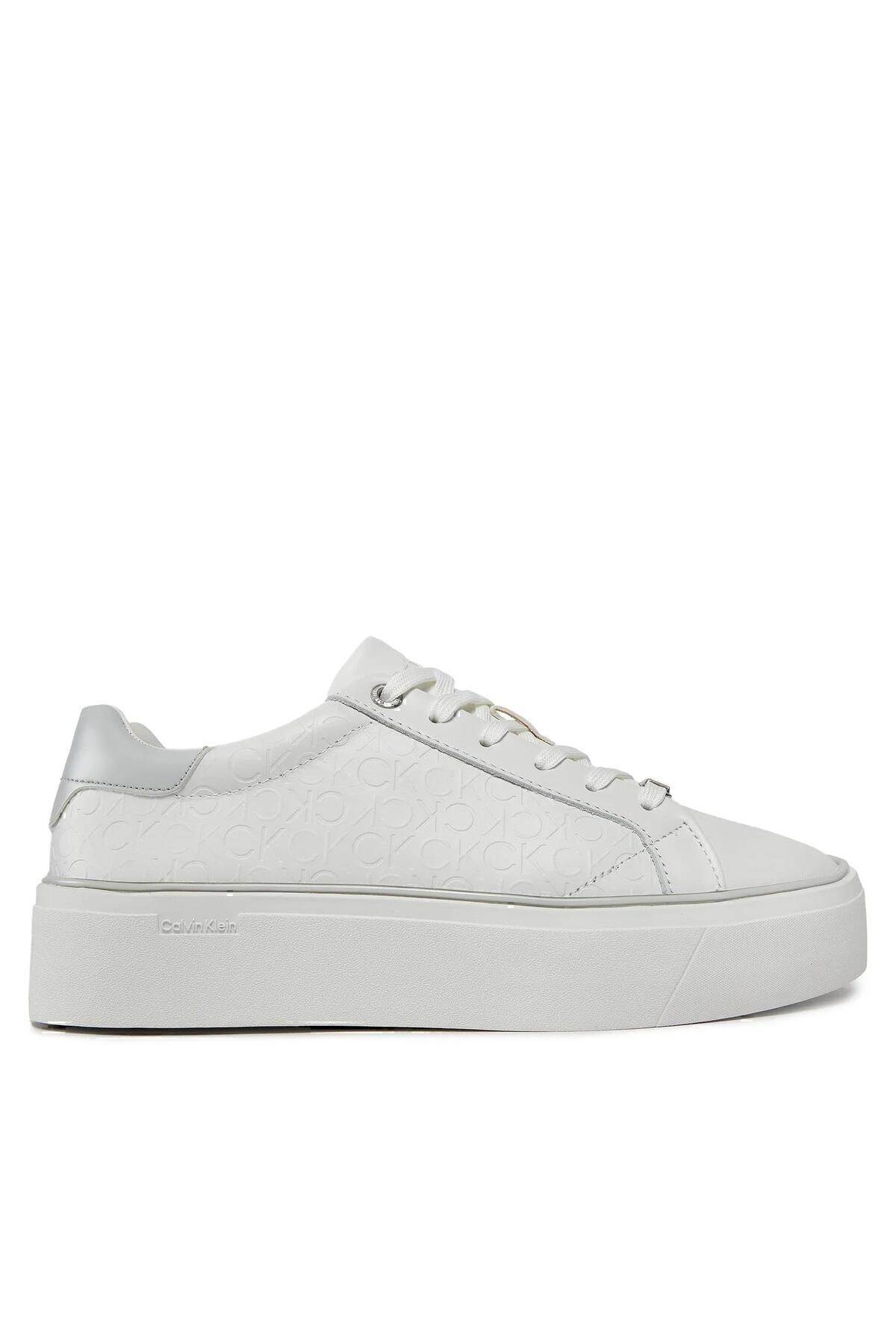 Calvin Klein-FLATFORM C LACE UP - MONO MIX 2