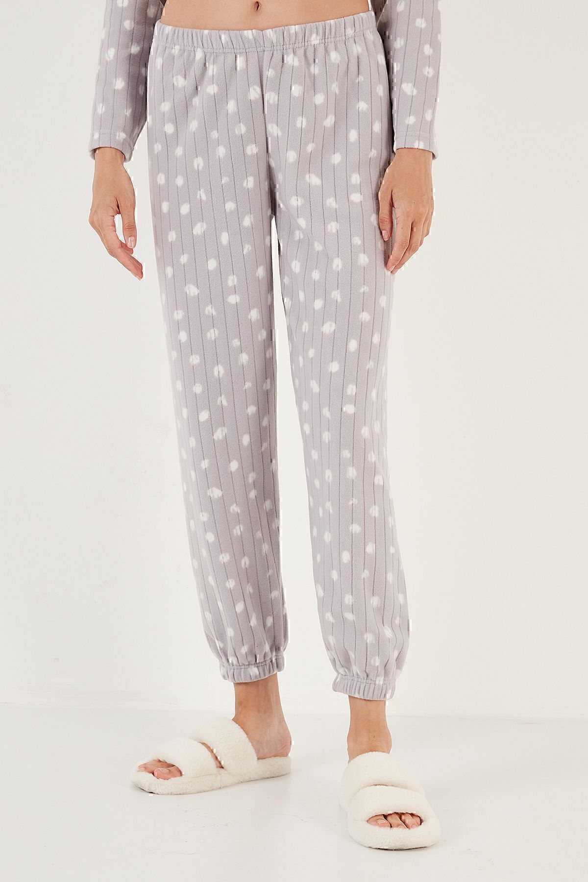 Lela-Set de pijamale din lână cu decolteu obișnuit, cu ajustare obișnuită SET PJAMA 6571007 4