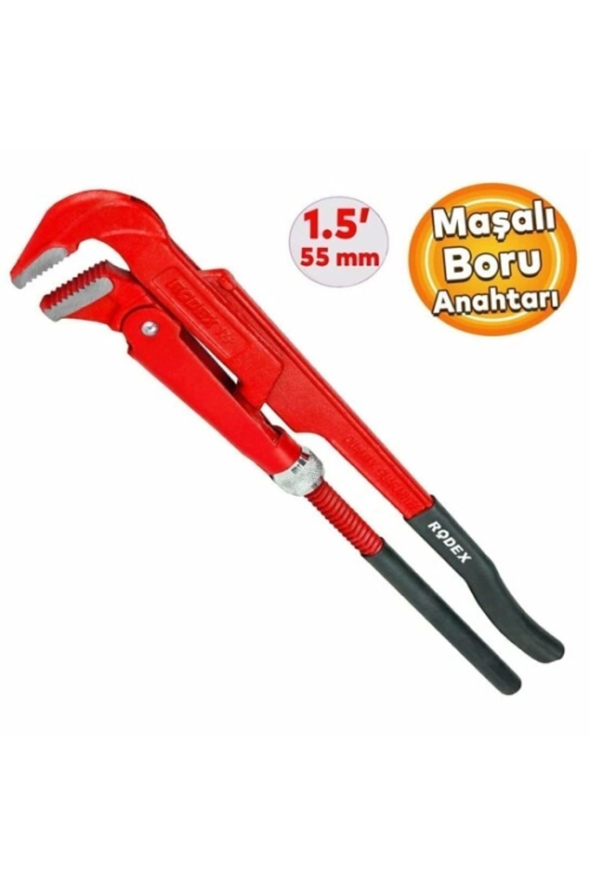 Genel Markalar MAŞALI BORU ANAHTARI 1.5' RODEX ANM015T