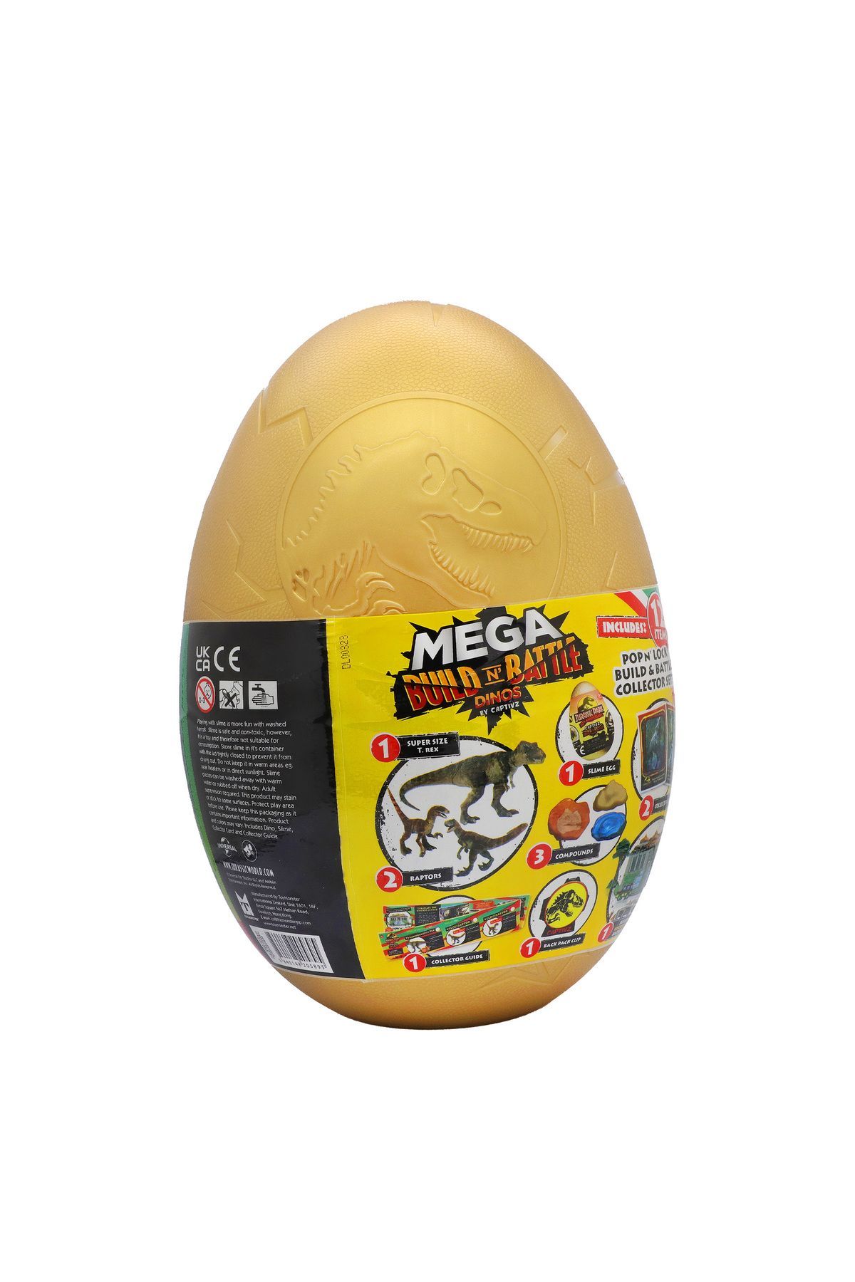 JURASSIC WORLD-Jurassic Captivz 30th Anniversary Mega Egg 5