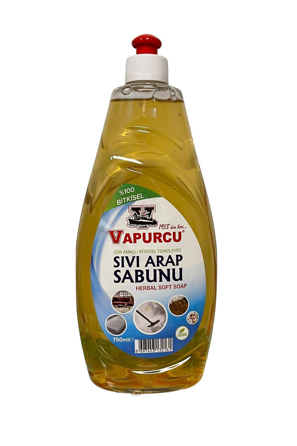 vapurcu Arap Sabunu (750 ML)