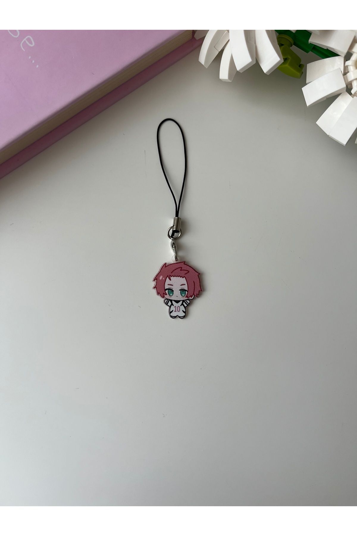 Hara Company-Sae Itoshi Anime - Blue Lock Acrylic Phone Charm 1