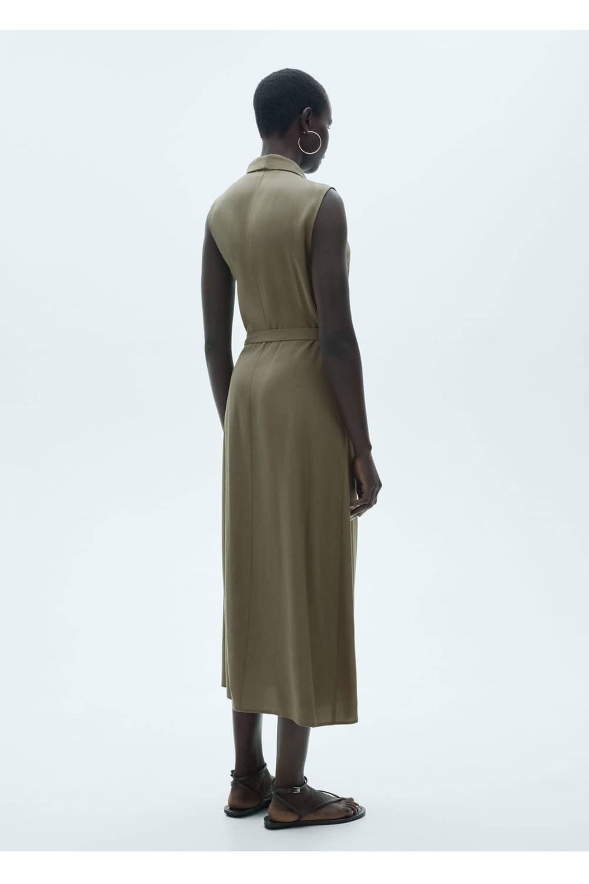 MANGO Woman-Φόρεμα 100% Lyocell 4