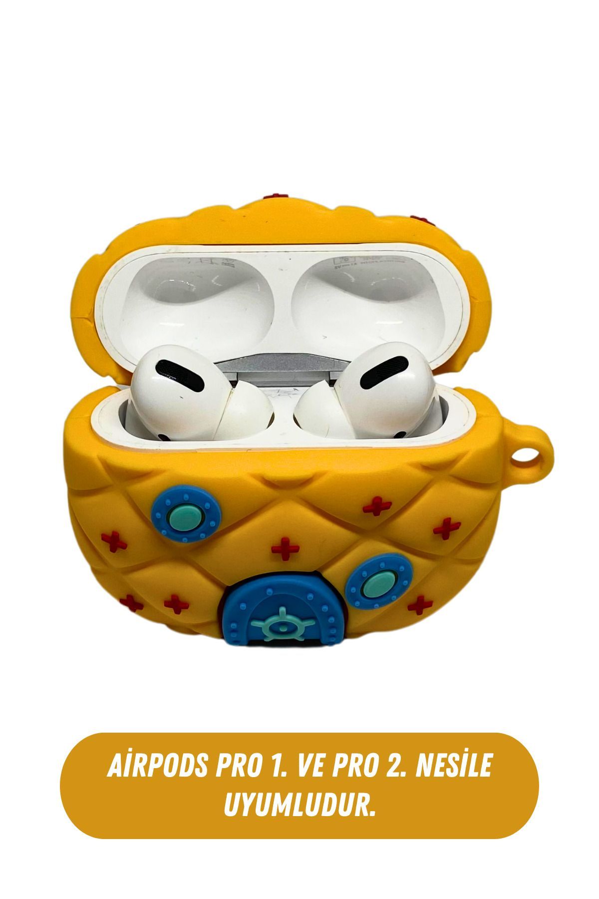 DGK-Pro 1/2. Generation Compatible Bluetooth Protective Headset - Spongebob House Figured 2