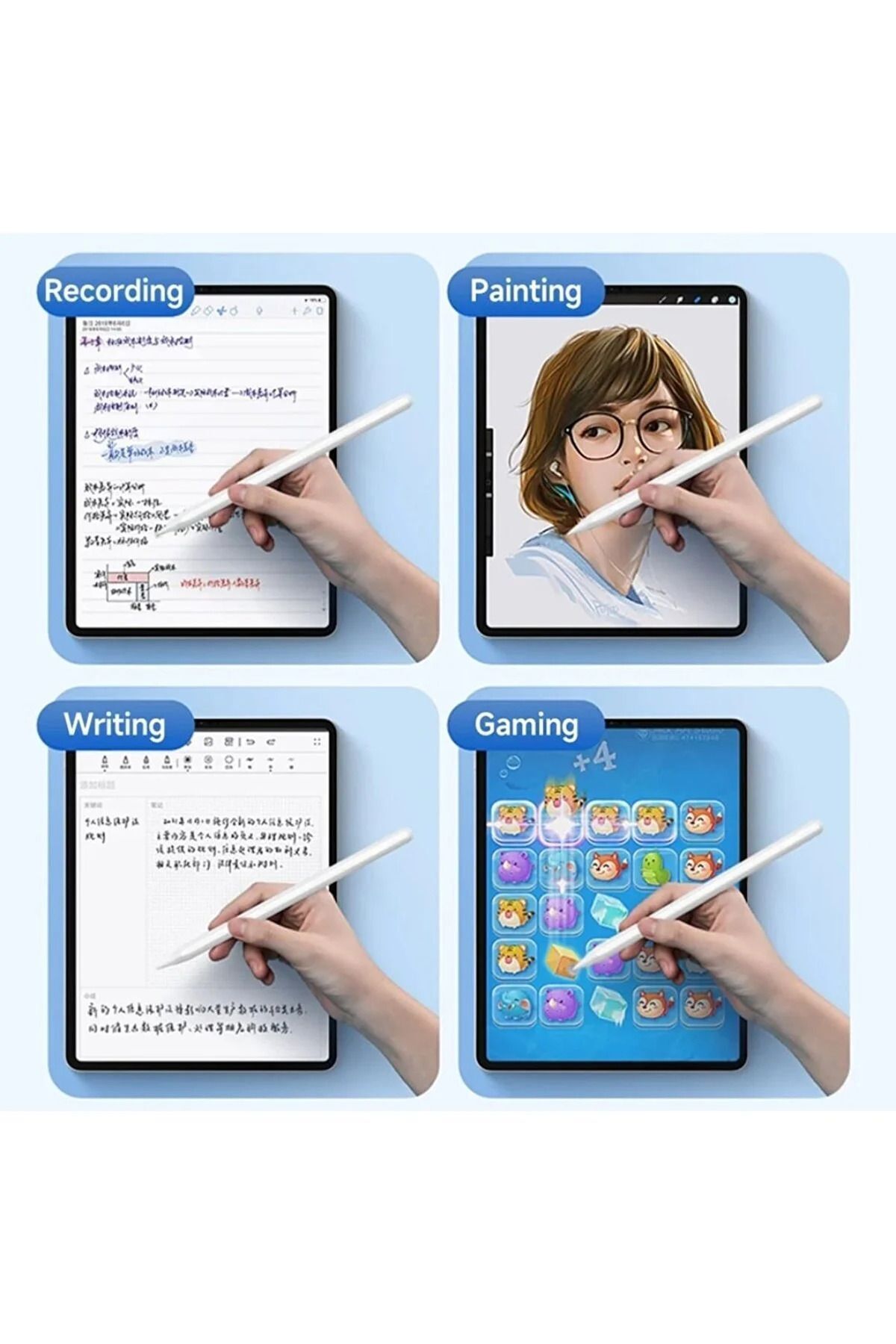 MMPSHOP-Samsung Galaxy Tab A9 Plus 11 inch SM-X210 Compatible Touch Active Stylus Pen for Drawing and Design 4