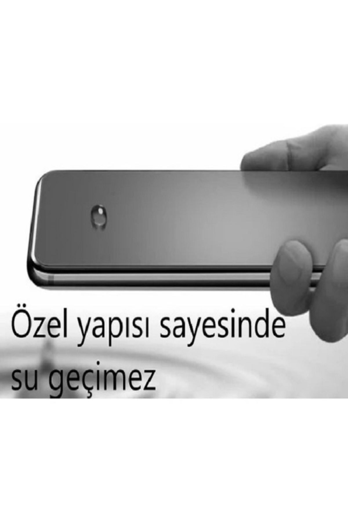 Apple iphone 15 Plus Hayalet Ekran Koruyucu Seramik Mat Gizli Tam Kaplayan Kırılmaz (Kamera Açık) 5