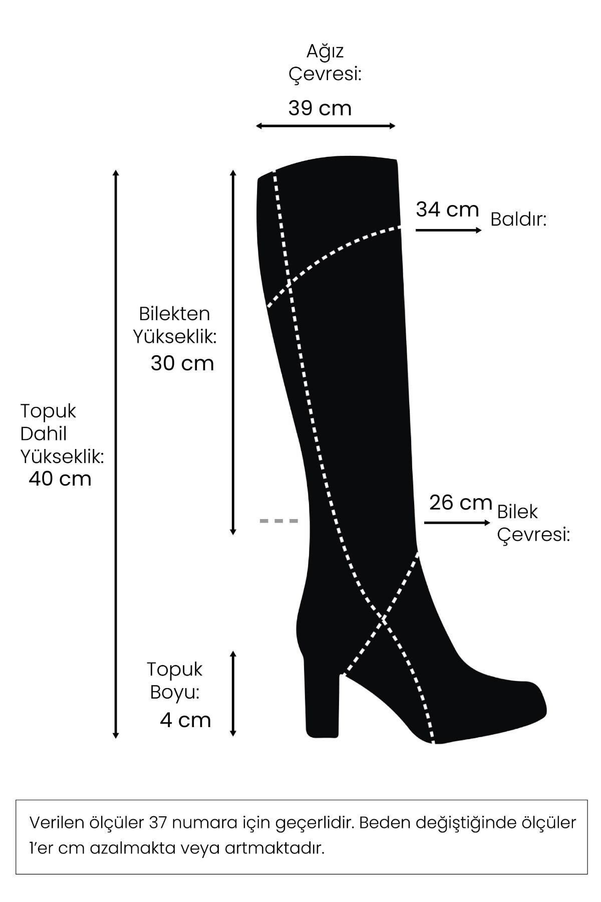 Mio Gusto-Schwarze, pelzgefütterte Damenstiefel aus Leder mit Reißverschluss hinten 8