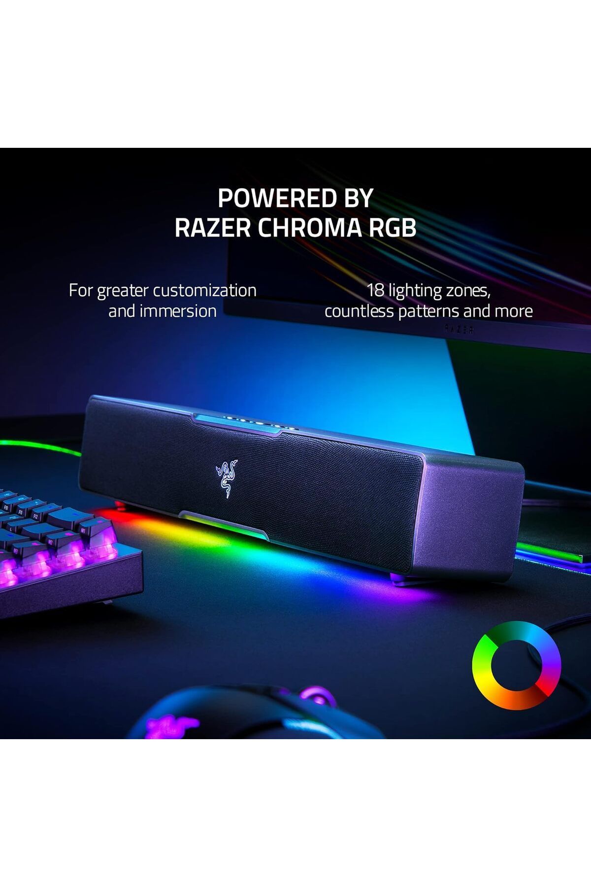 RAZER-Leviathan V2 X: PC Soundbar 6