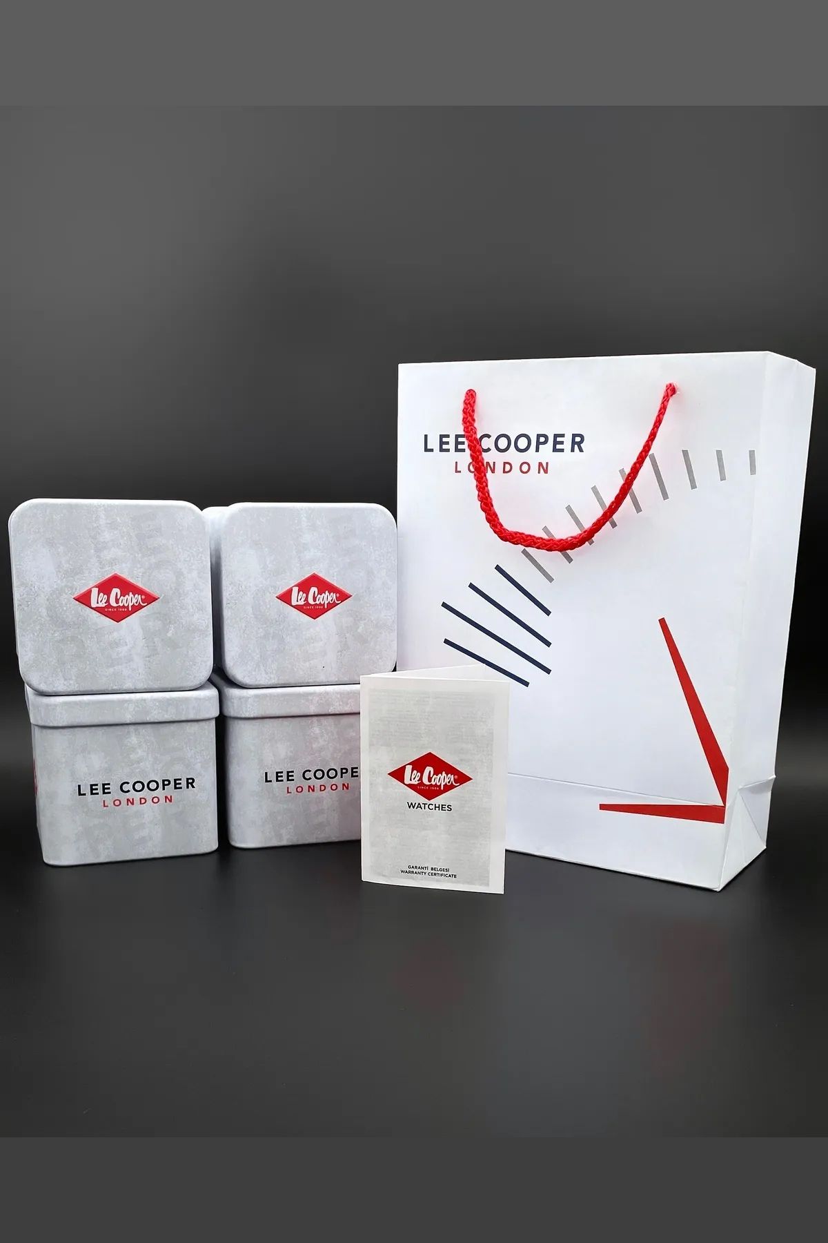 ساعت مردانه نقره اي لی کوپرLee Cooper | 7689 اورجینال - تصویر 4