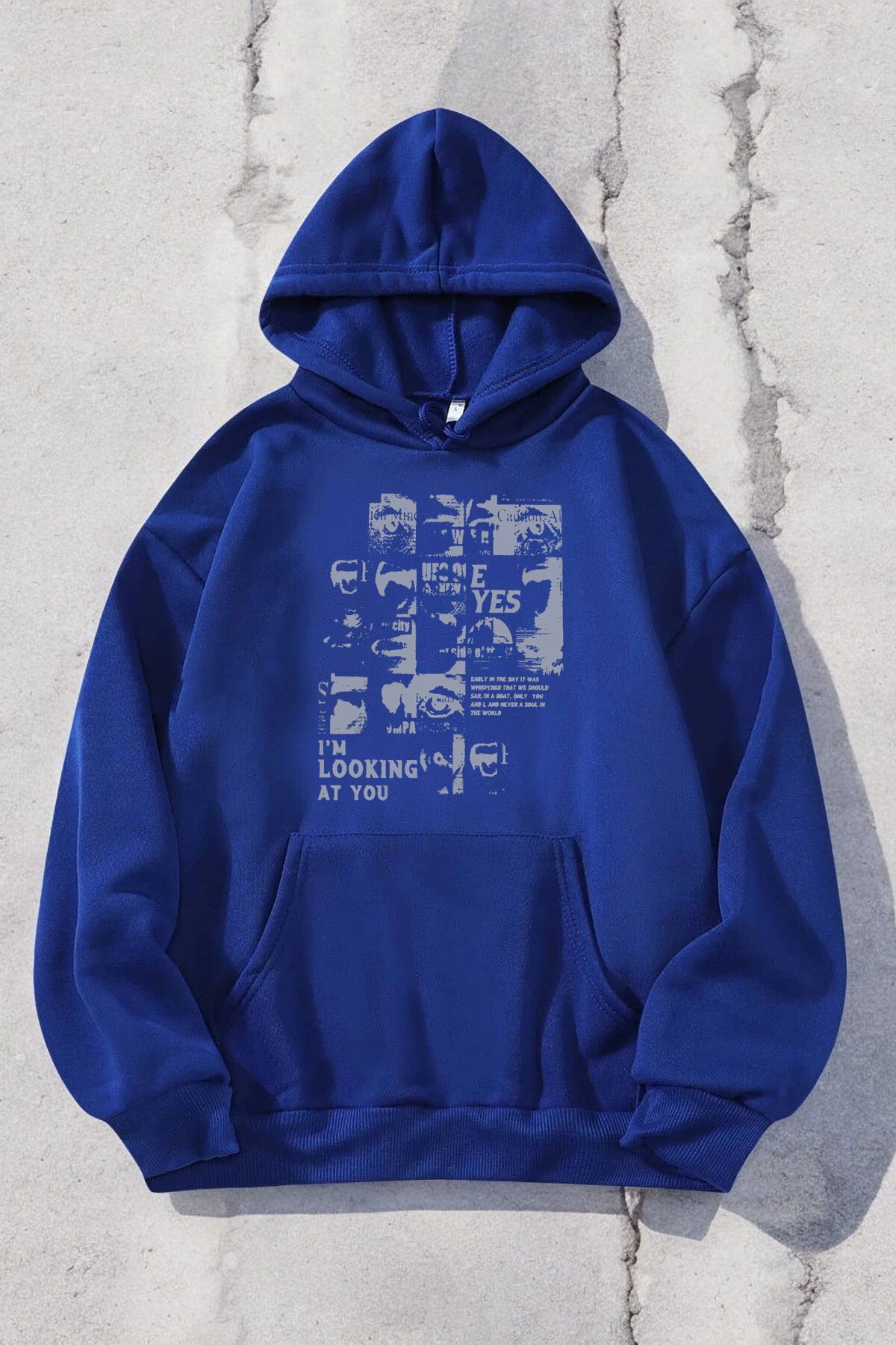 uyguntarz Bluza Z Nadrukiem O Luźnym Wyglądzie Unisex - 2XL