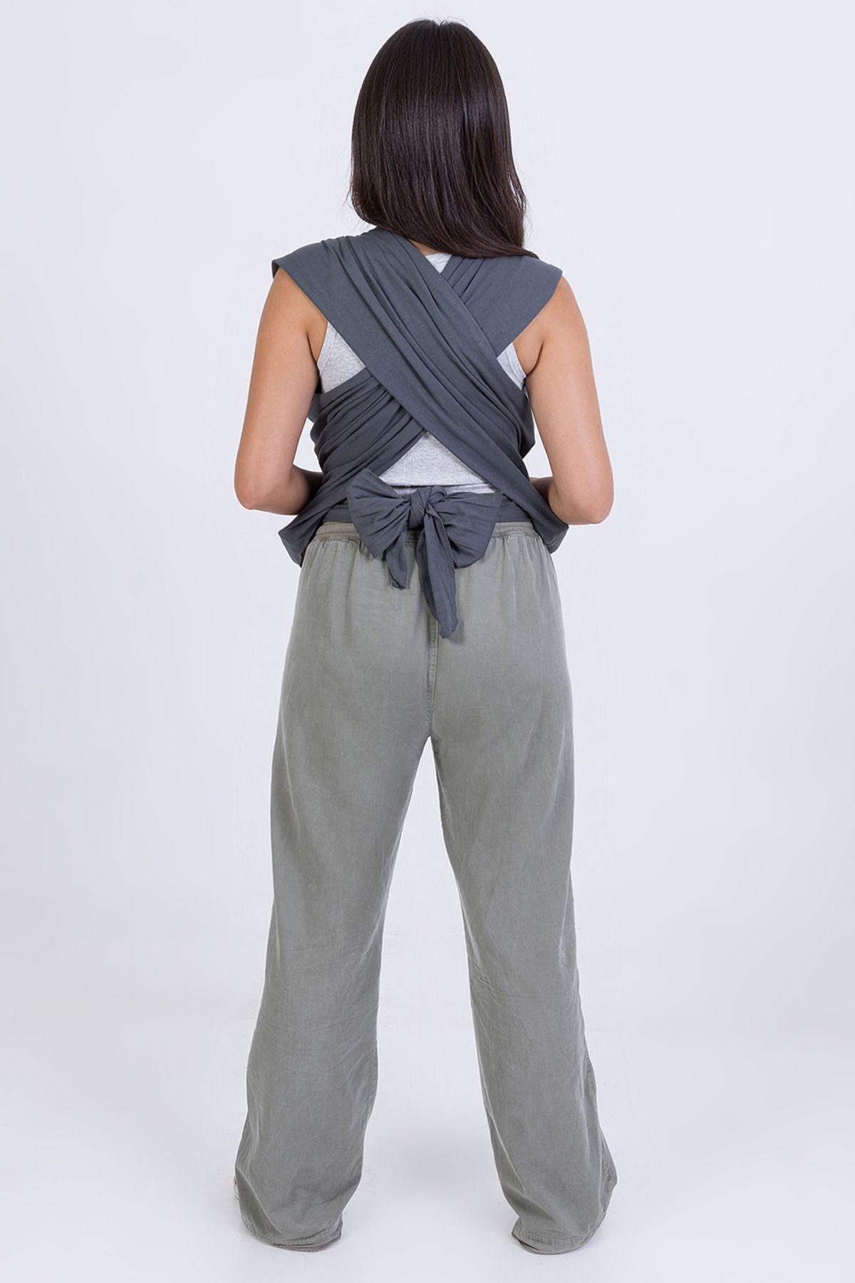 Cozibo Sling Anakucağı Cepli Bebek Taşıma Şalı fotoğrafı 2 (önizleme)