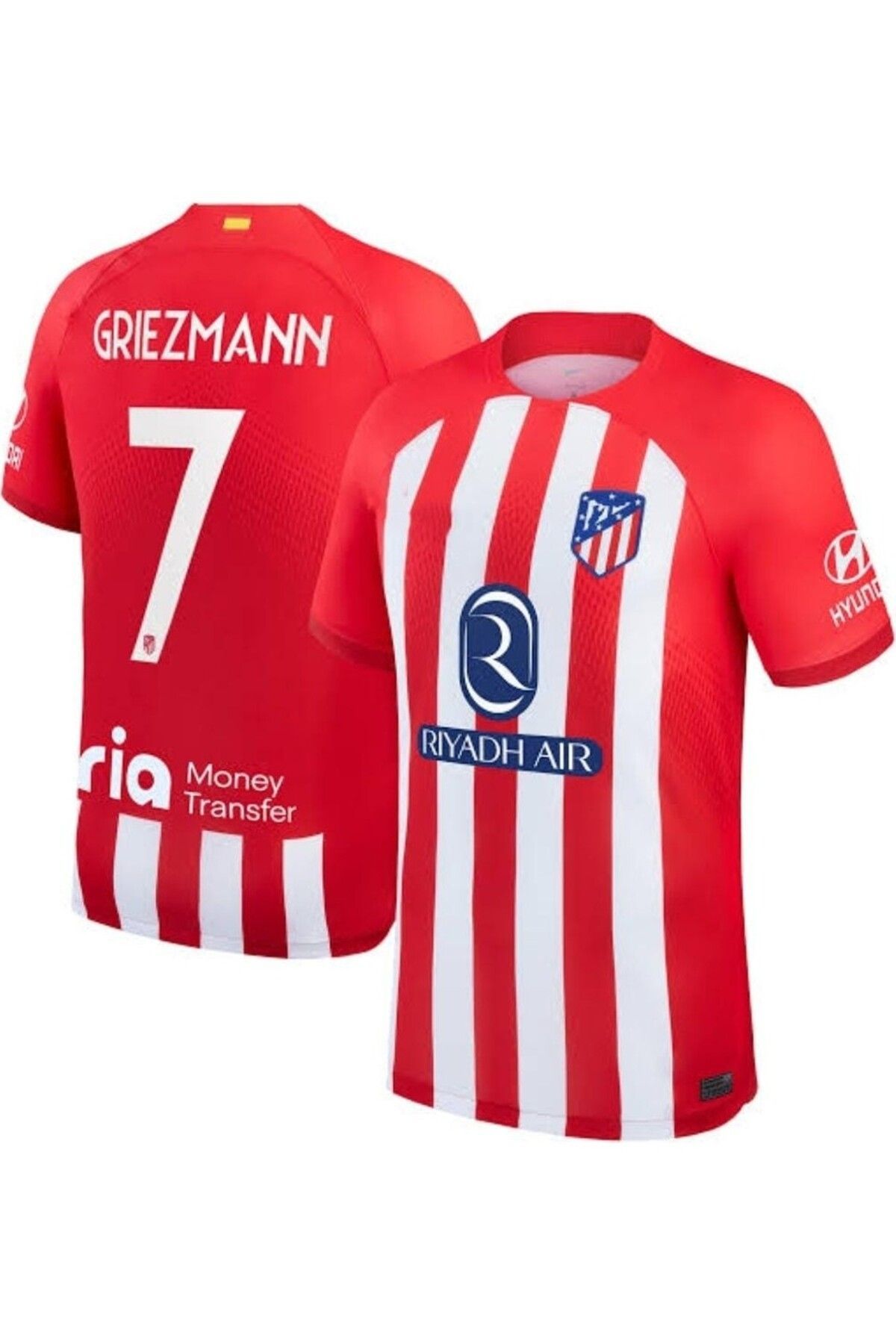 Bytrendyman-Atletico Madrid 2023/24 - Antoine Griezmann New Season Home Jersey 2