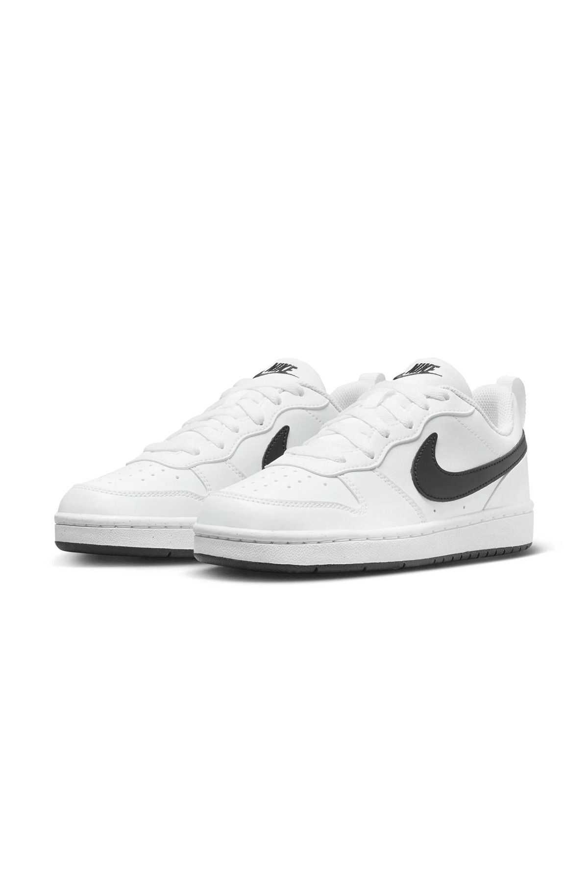اسنیکر سفید یونیسکس کورت بورو کم ریکرافت (Gs) Bq5448*104 Nike نایکی اورجینال - تصویر 8