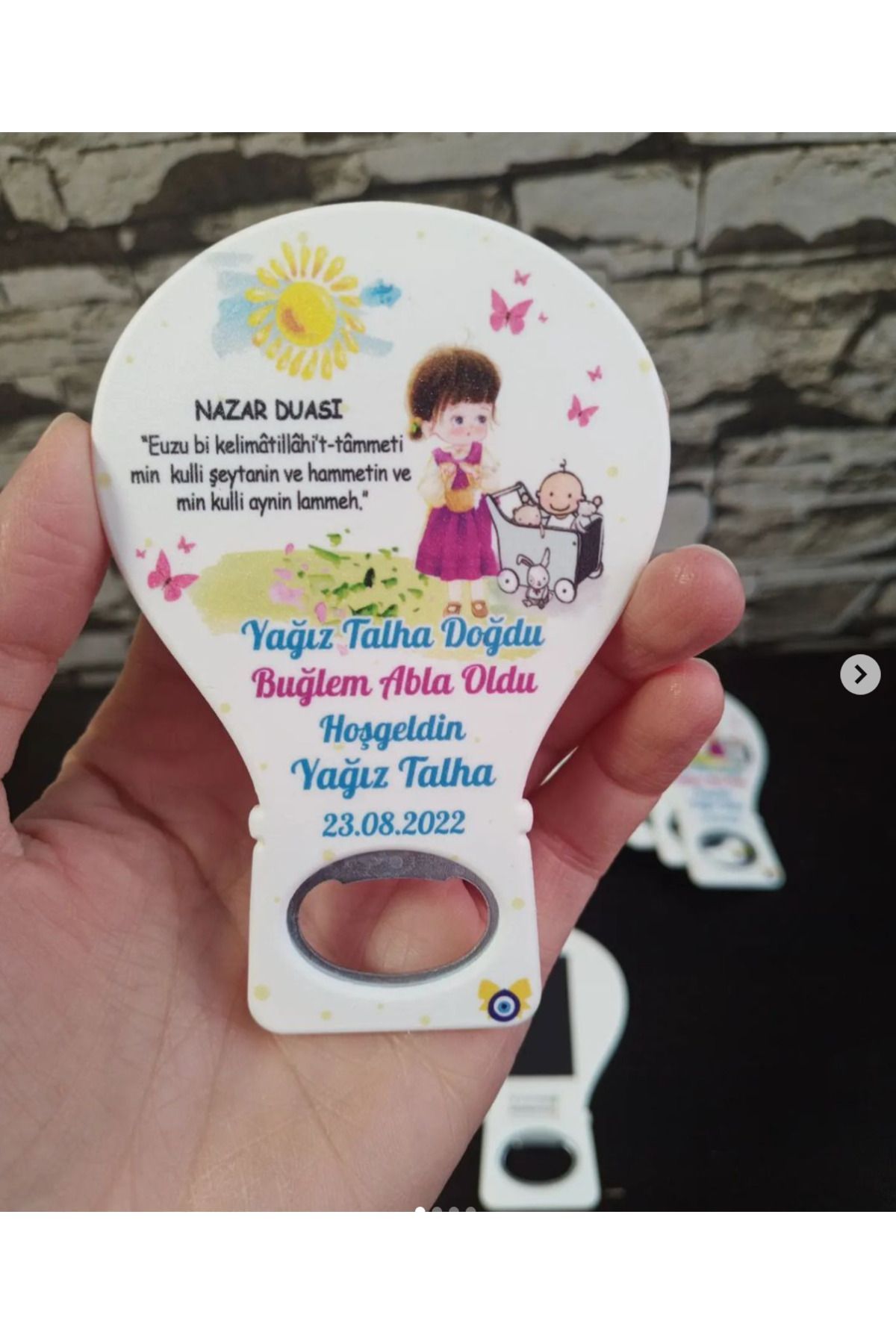 Genel Markalar 20 Adet Balon Magnet Açacak Yeni Doğan, Doğum Günü, Sünnet, Nişan, Söz, Kardeşli Model