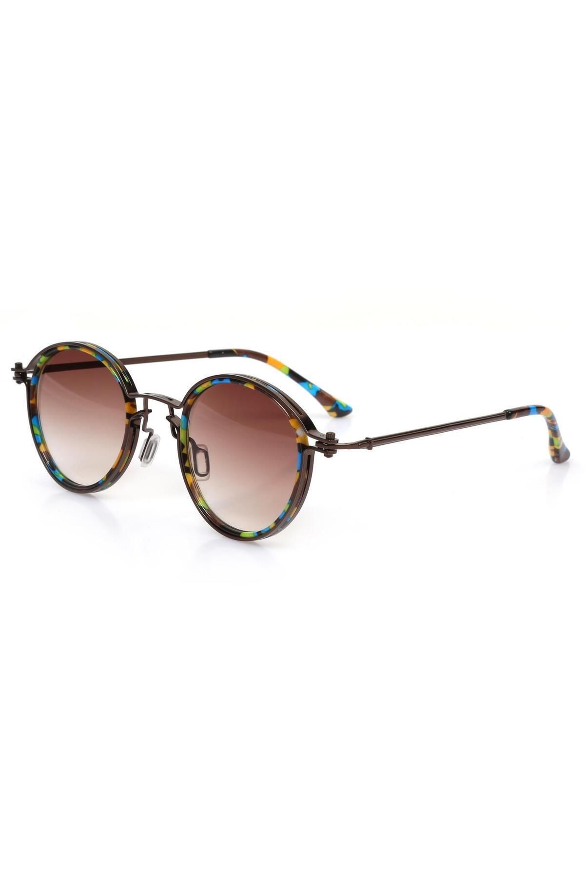 TomyHelf-Women's Sunglasses New Fashion Brown Lens Black-gold Frame 5