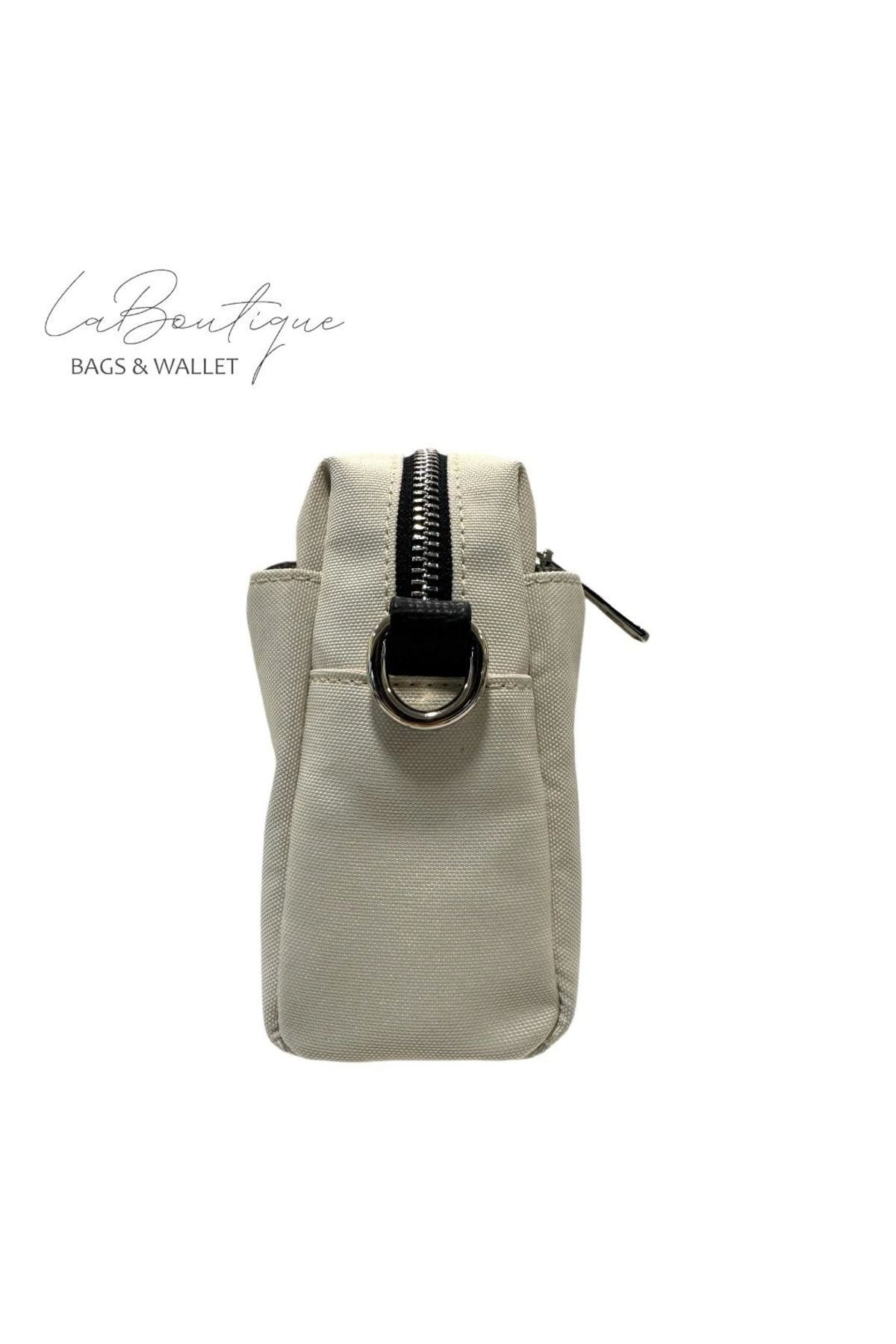 LA BOUTIQUE-LB Bag 7160 - Țesătură bej impermeabilă 5