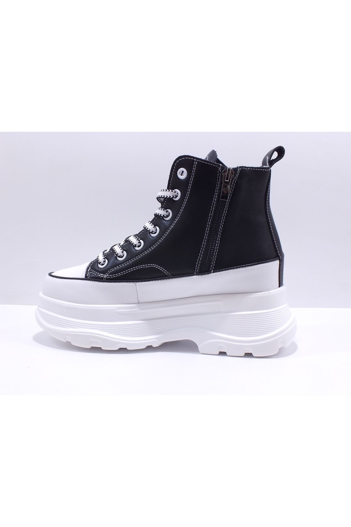 Guja-24K345-4 Wedge Sole Fer Boots - Size 1 Pattern (Small) 4