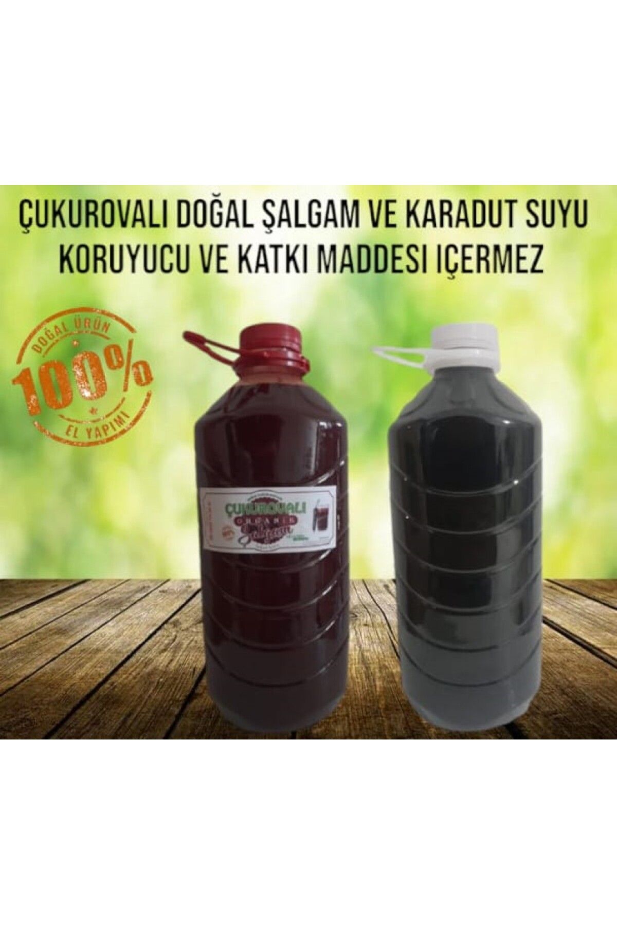 çukurovalı ÇUKUROVALI DOĞAL KARADUT SUYU VE ŞALGAM 3 LİTRE