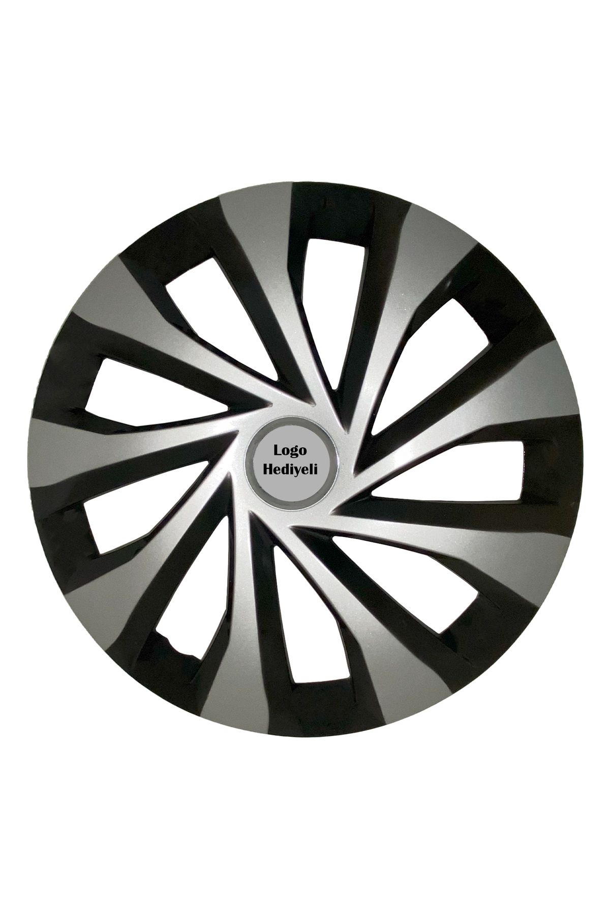 ForWay Ford Fiesta Uyumlu 4 Adet Kırılmaz Jant Kapağı 14" inç (Logo Hediyeli)