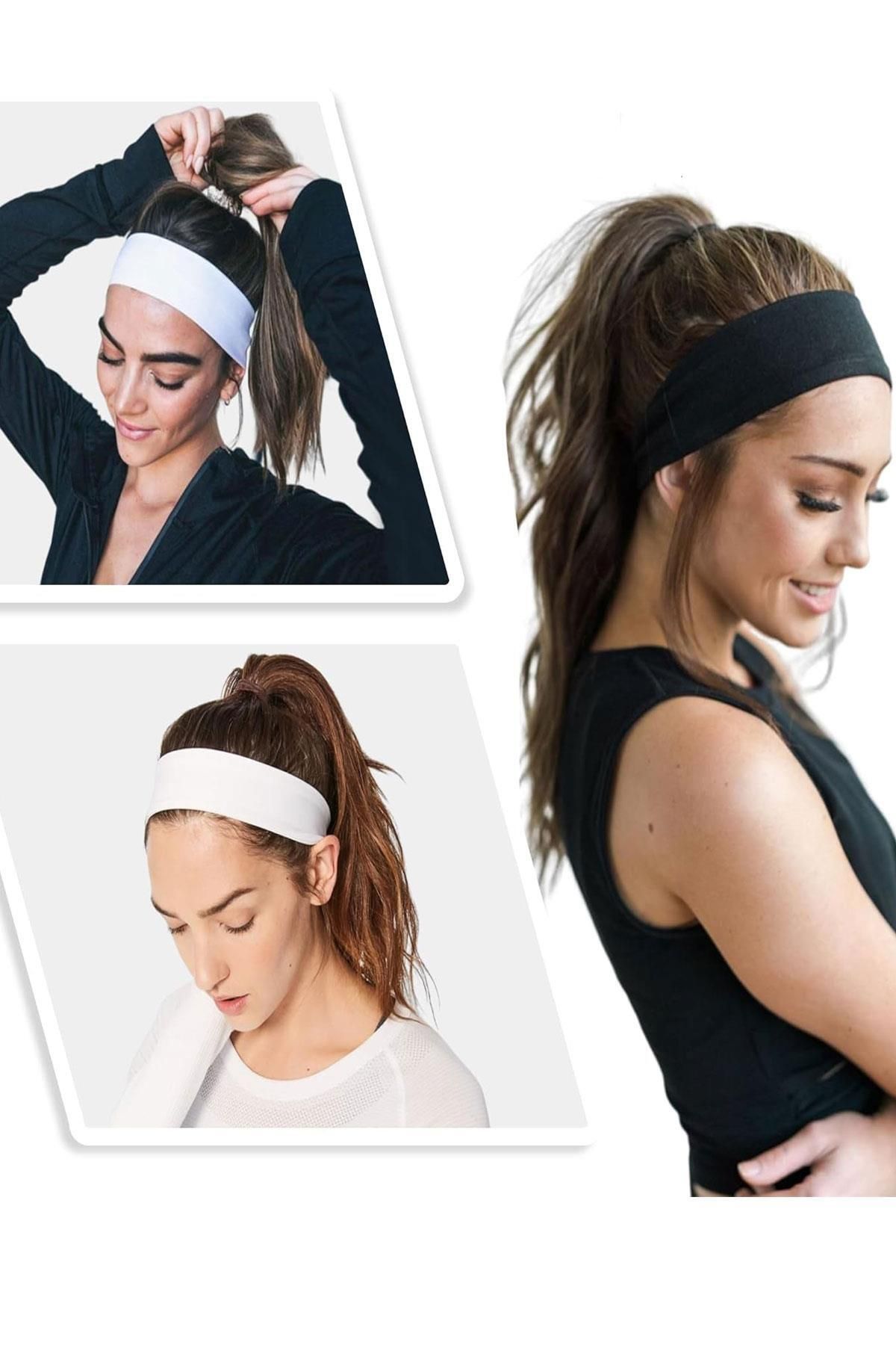 Salvia Dione-Women's and Men's Sports Headband - 2-Piece Tennis, Yoga, Running Makeup Set 8