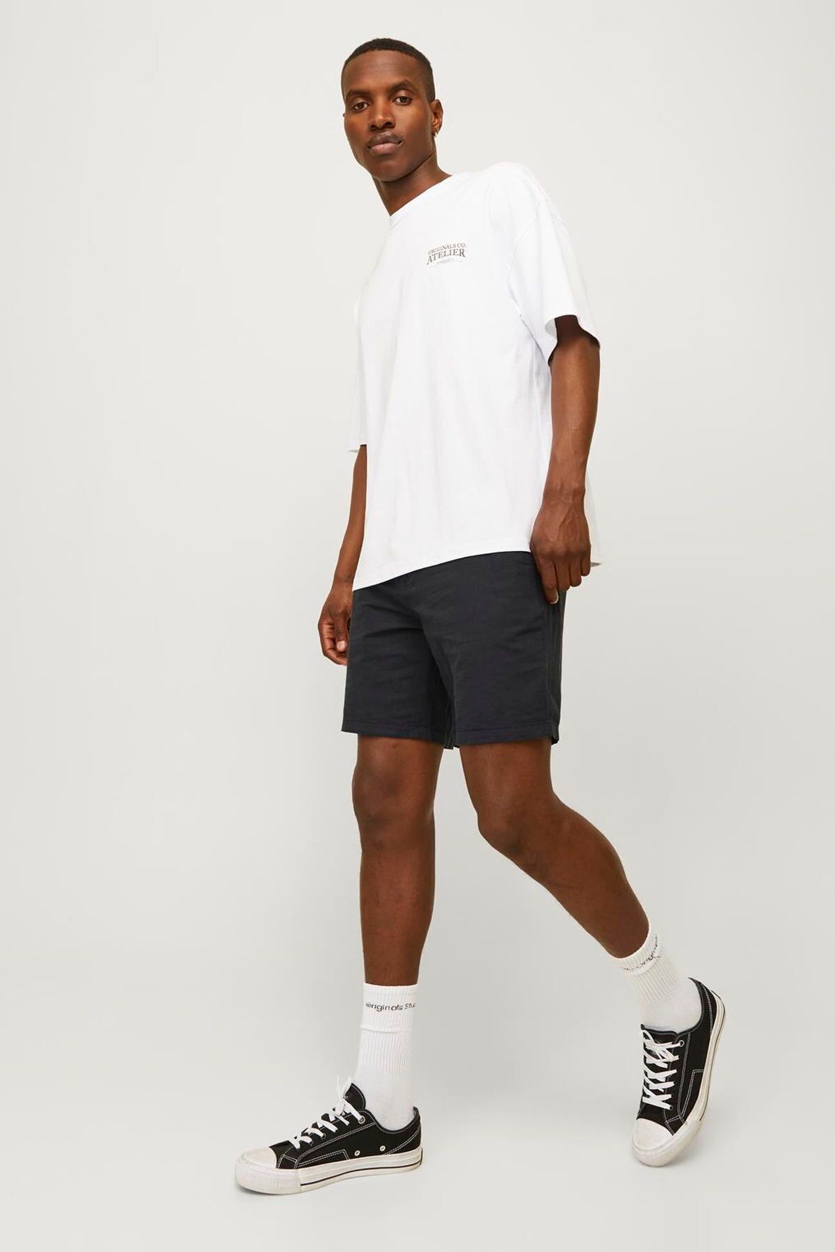 شلوارک مردانه راسته فاق نرمال | جک اند جونز Jack & Jones 5003120720 - تصویر 4
