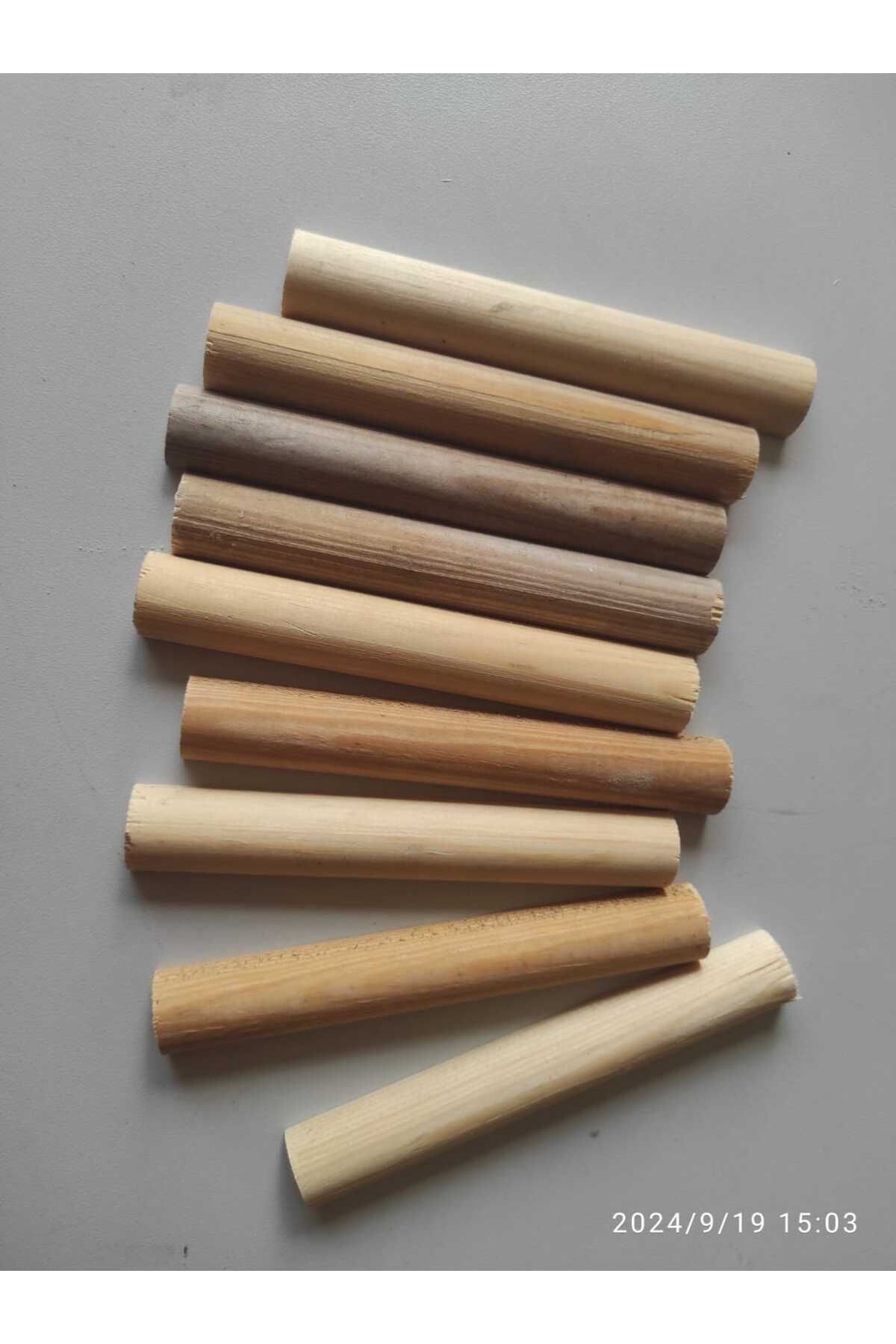 Ahşap Çıta Yarım Daire 20 Cm - 50 Adet 2