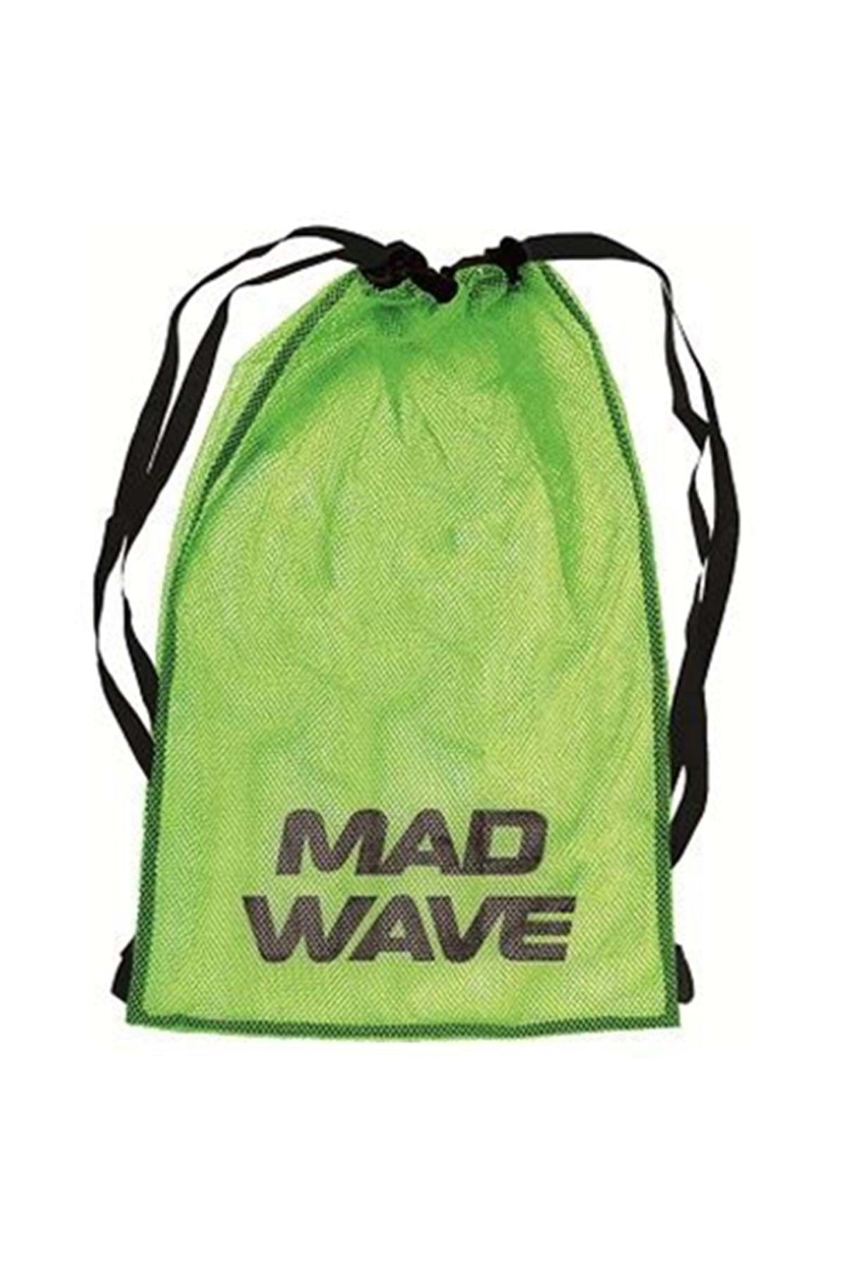 کیف ورزشی زرد مردانه و زنانه کیسه مش خشک Madwave ، پرونده سبز 65x50 Mad Wave