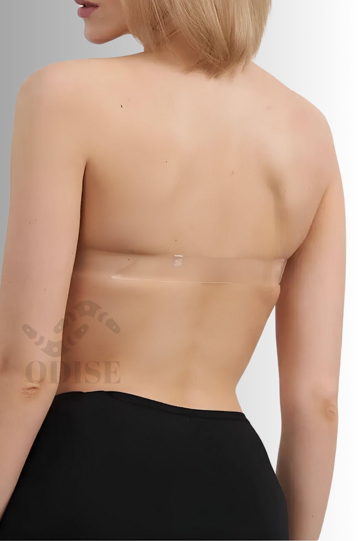 ODISE-Rochie de seară decoltată, ajustabilă, transparentă, pentru absolvire, sutien de nuntă (UMPLUT SUPPORTED) 5