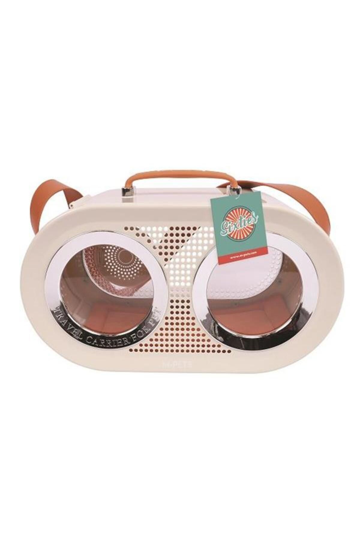 M-PETS Sixties Radio Taşıma Çantası Beyaz