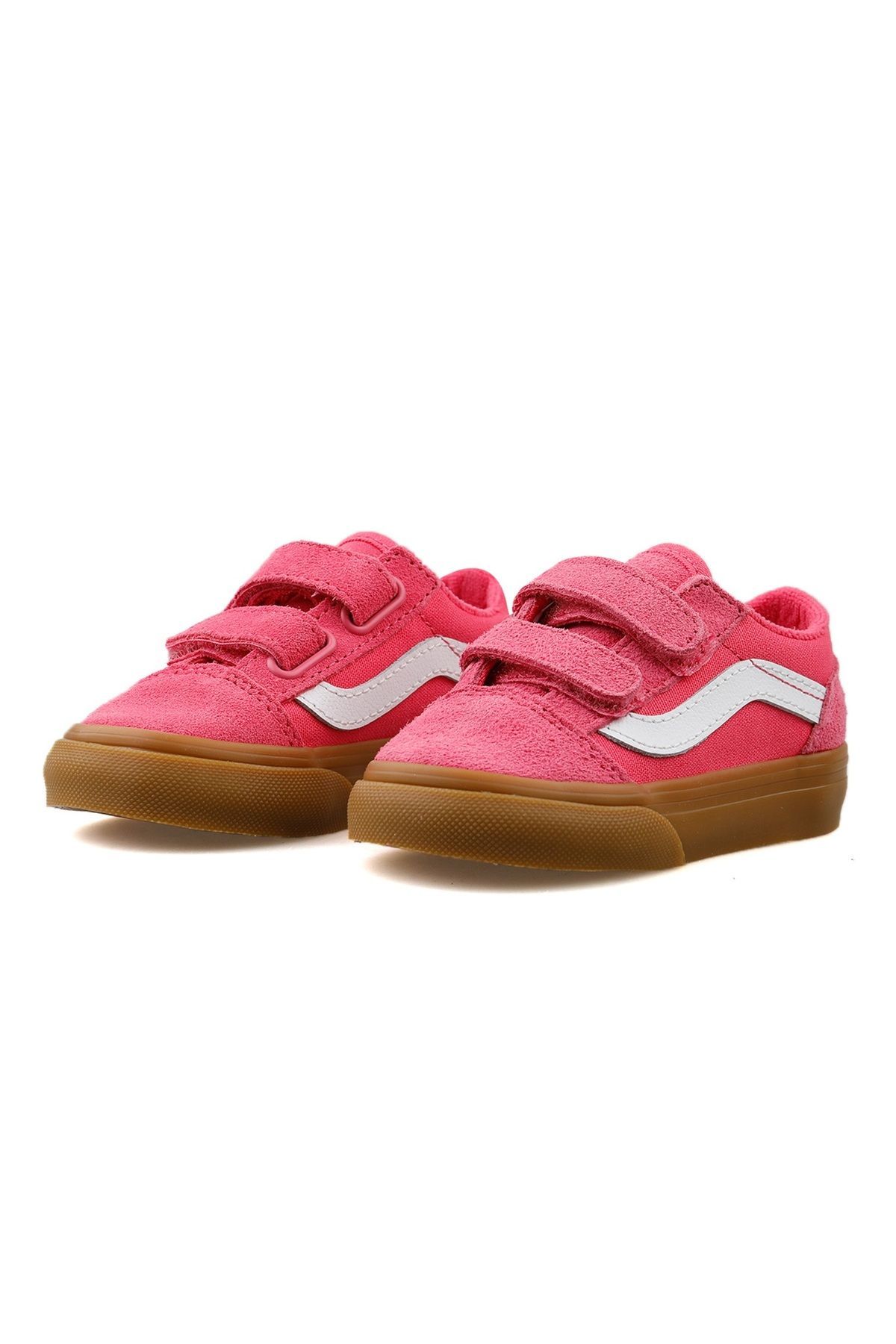 Hot pink vans kids sale