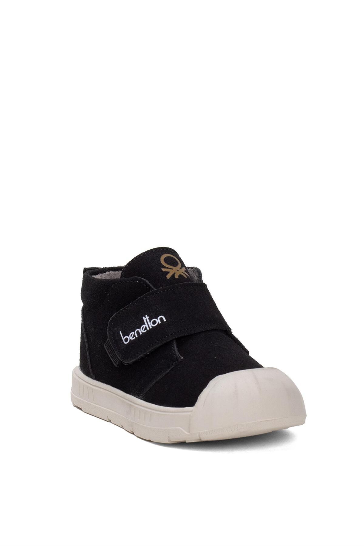 BN-31830 کفش پیاده روی نوزاد پسر مشکی Benetton