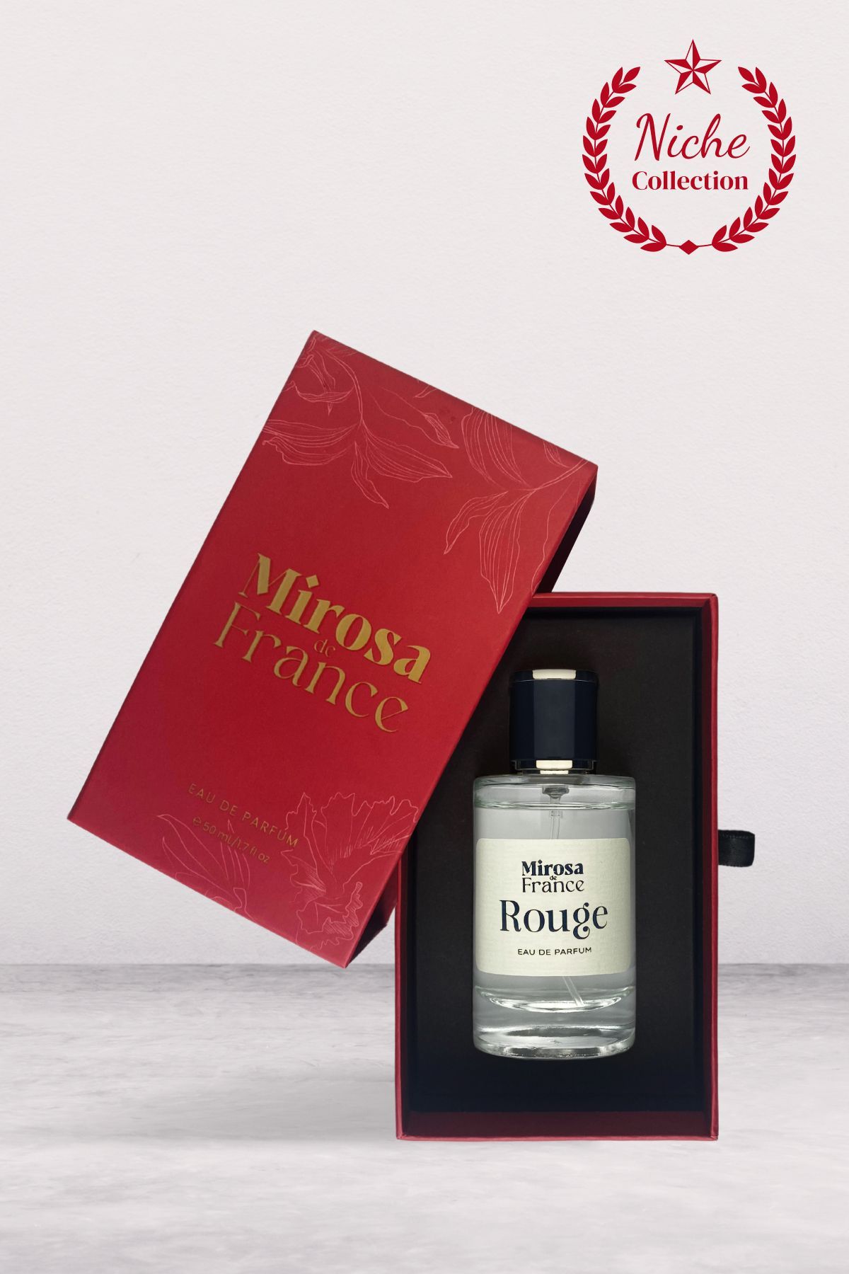 Rouge Niche Collection Yüksek Kalıcı Kadın Parfum Bakarat Edp Premium Kutu 50ml N701