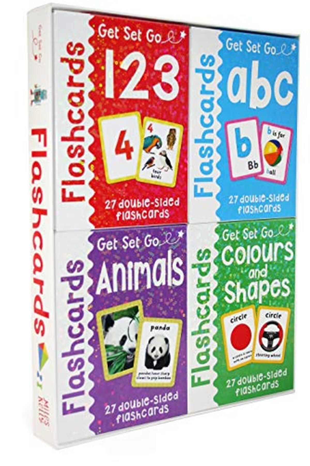 MILES KELLY-Get Set Go Flashcards 4 Set 1