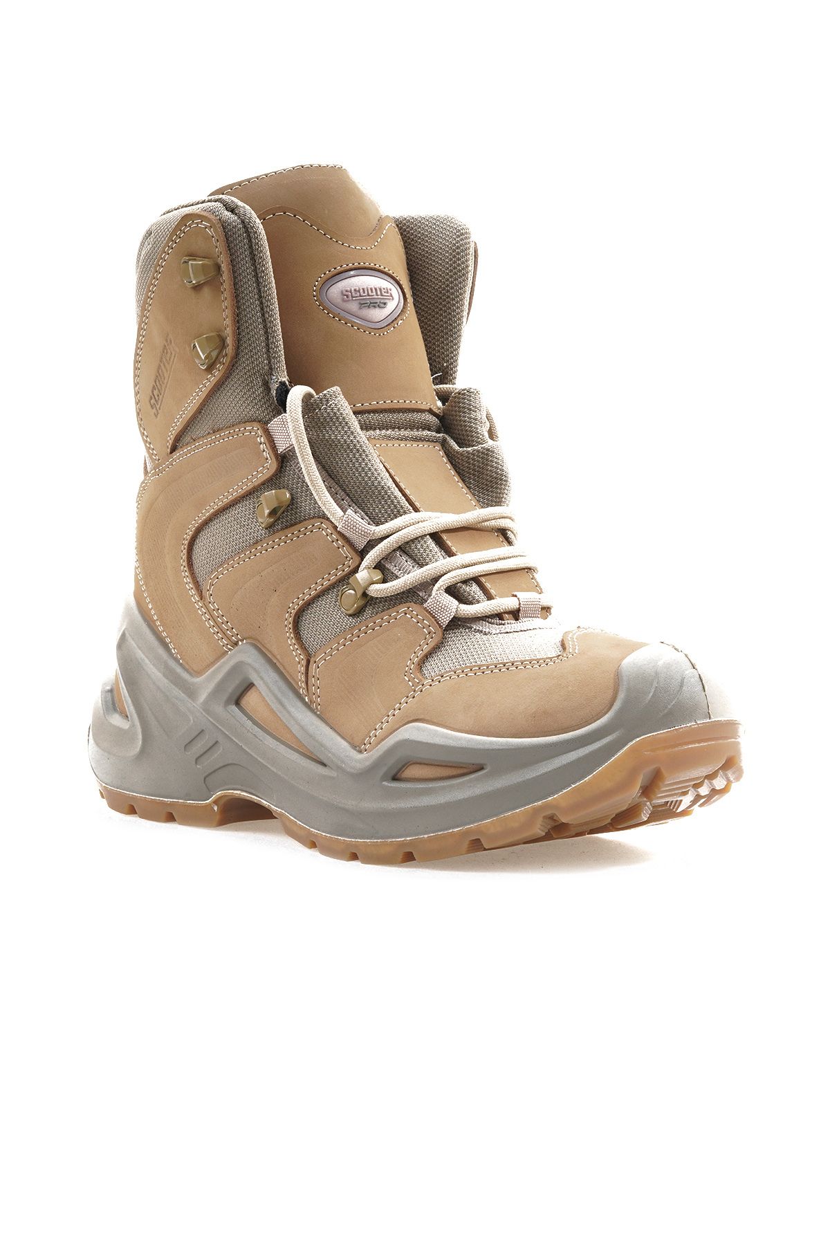 بوت مردانه بژ Scooter | 24K-P3100NBJ اورجینال - تصویر 3