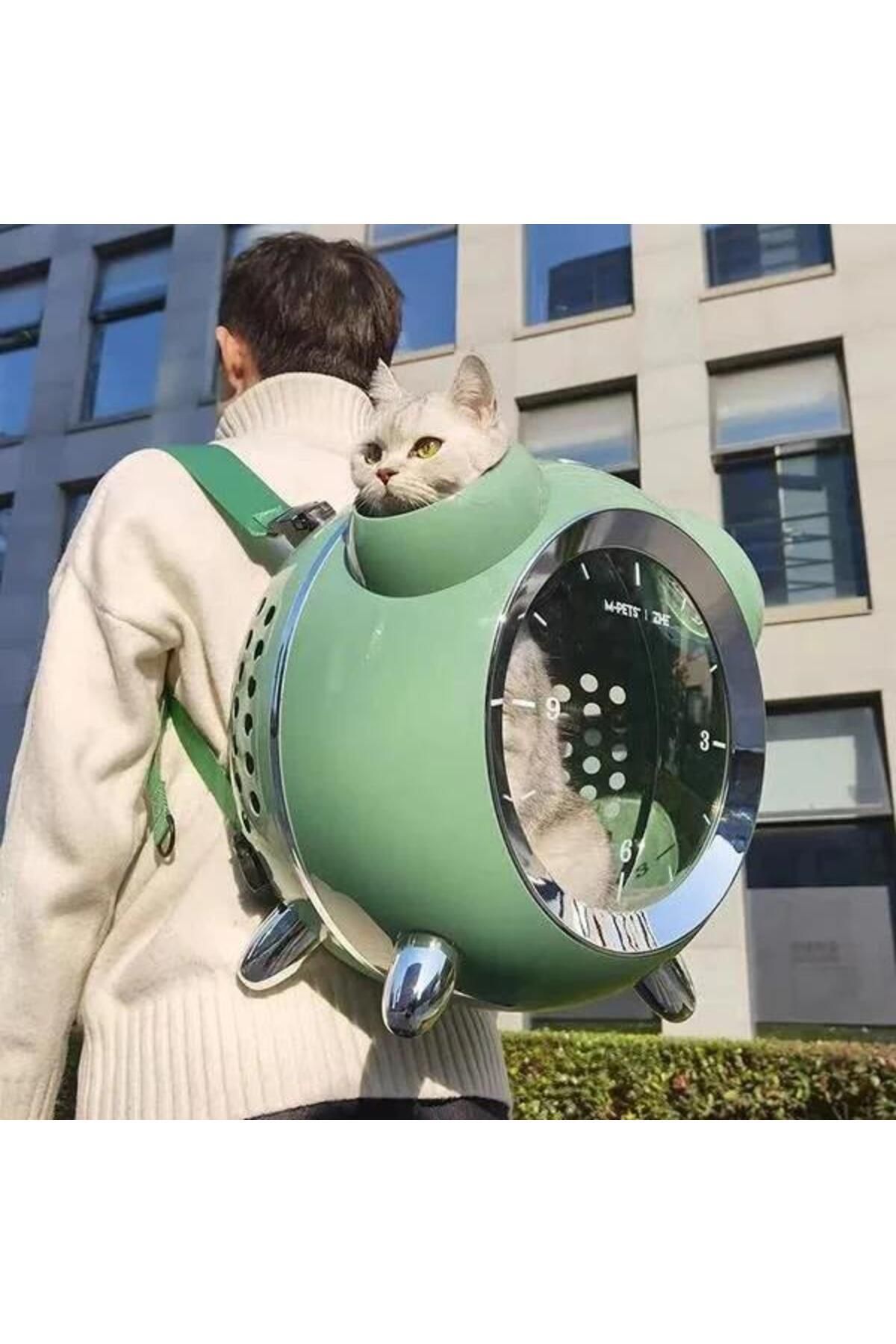 M-PETS Sixties Clock Taşıma Çantası Yeşil