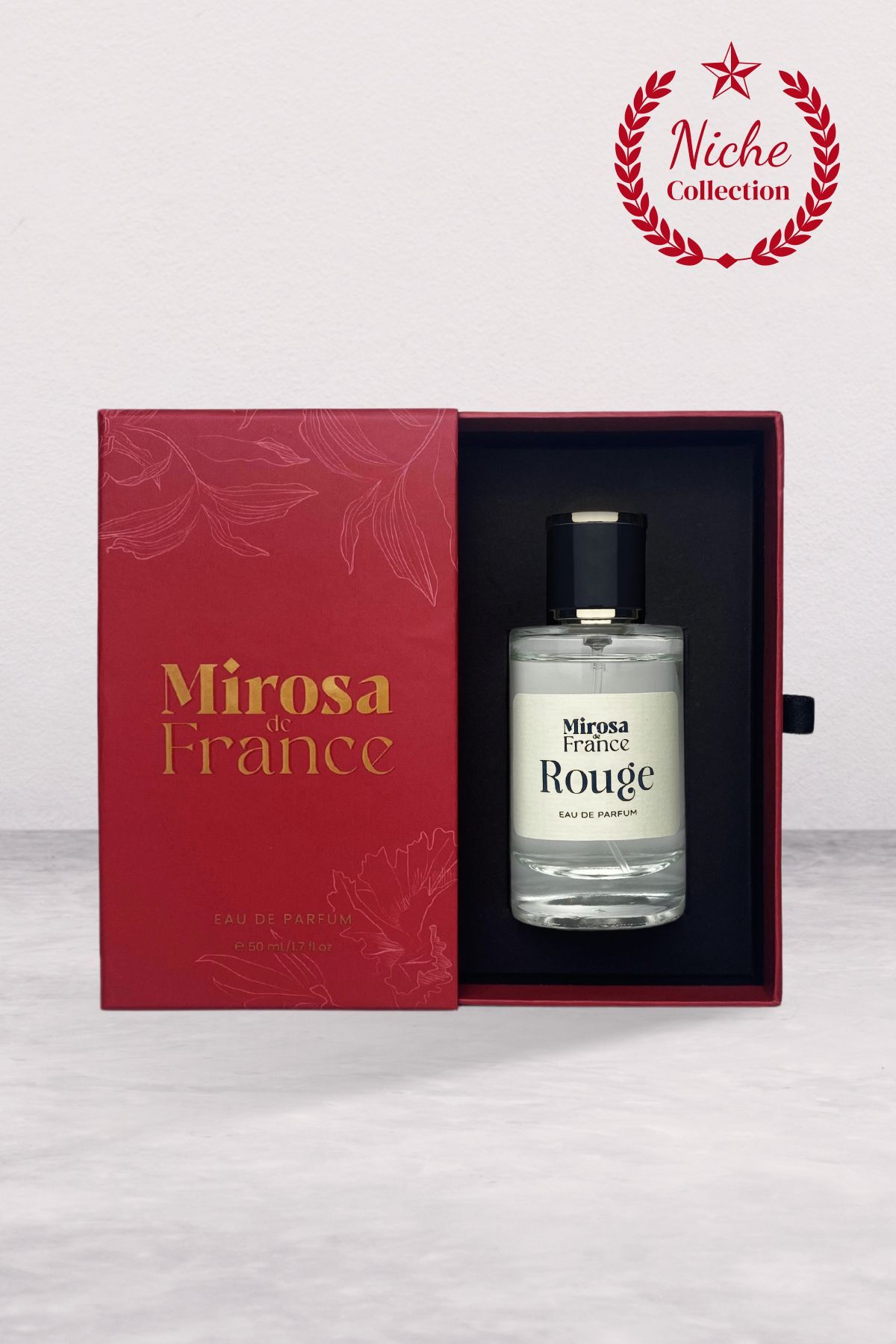 Rouge Niche Collection Yüksek Kalıcı Kadın Parfum Bakarat Edp Premium Kutu 50ml N701