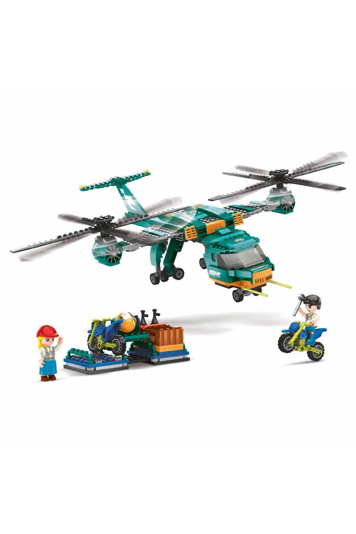 مجموعه ساخت‌وساز ۵۶۰ قطعه‌ای تیم اکتشاف جنگل و هواپیما
