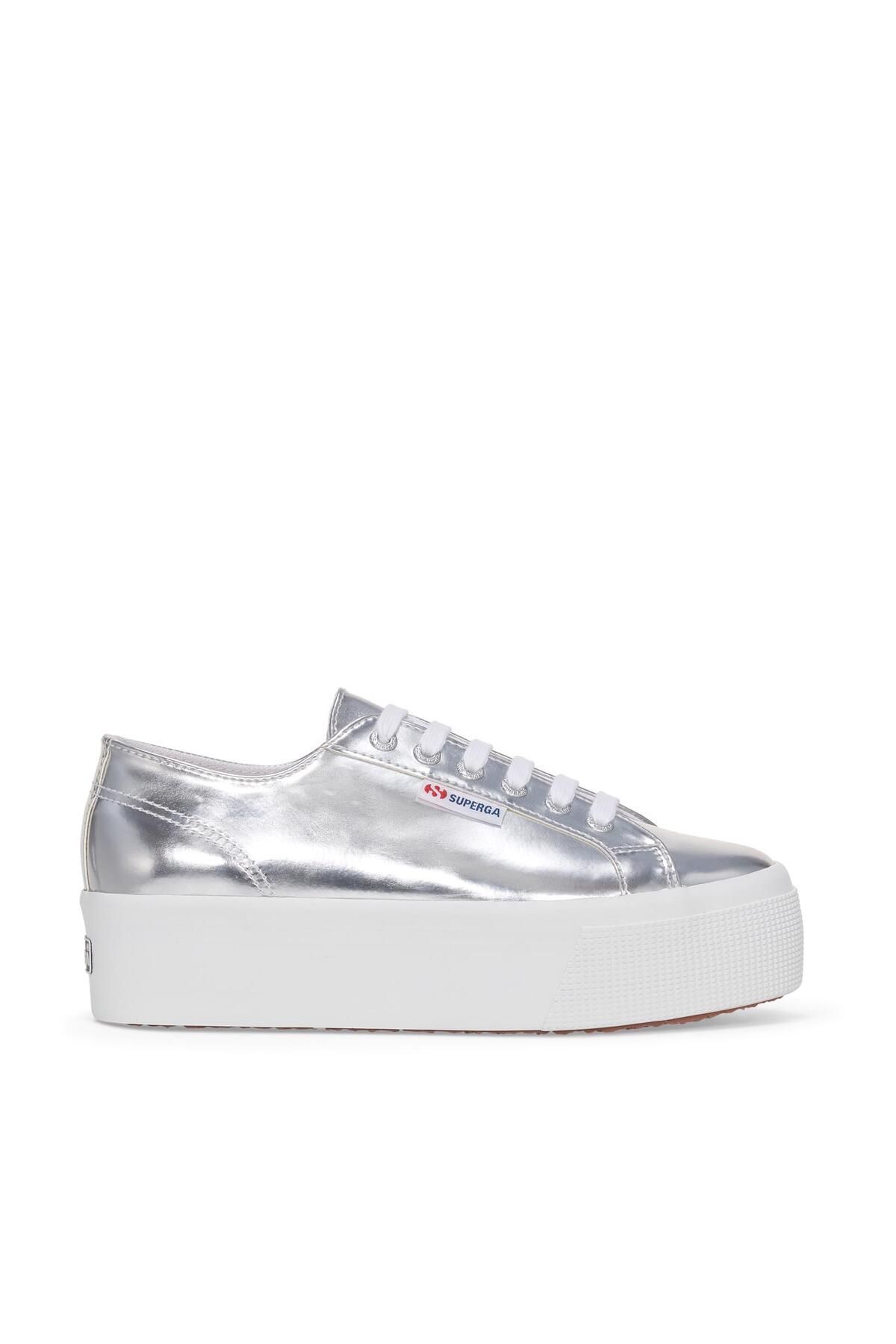 کفش کتانی زنانه با چرم مصنوعی 2790 صورتی Superga