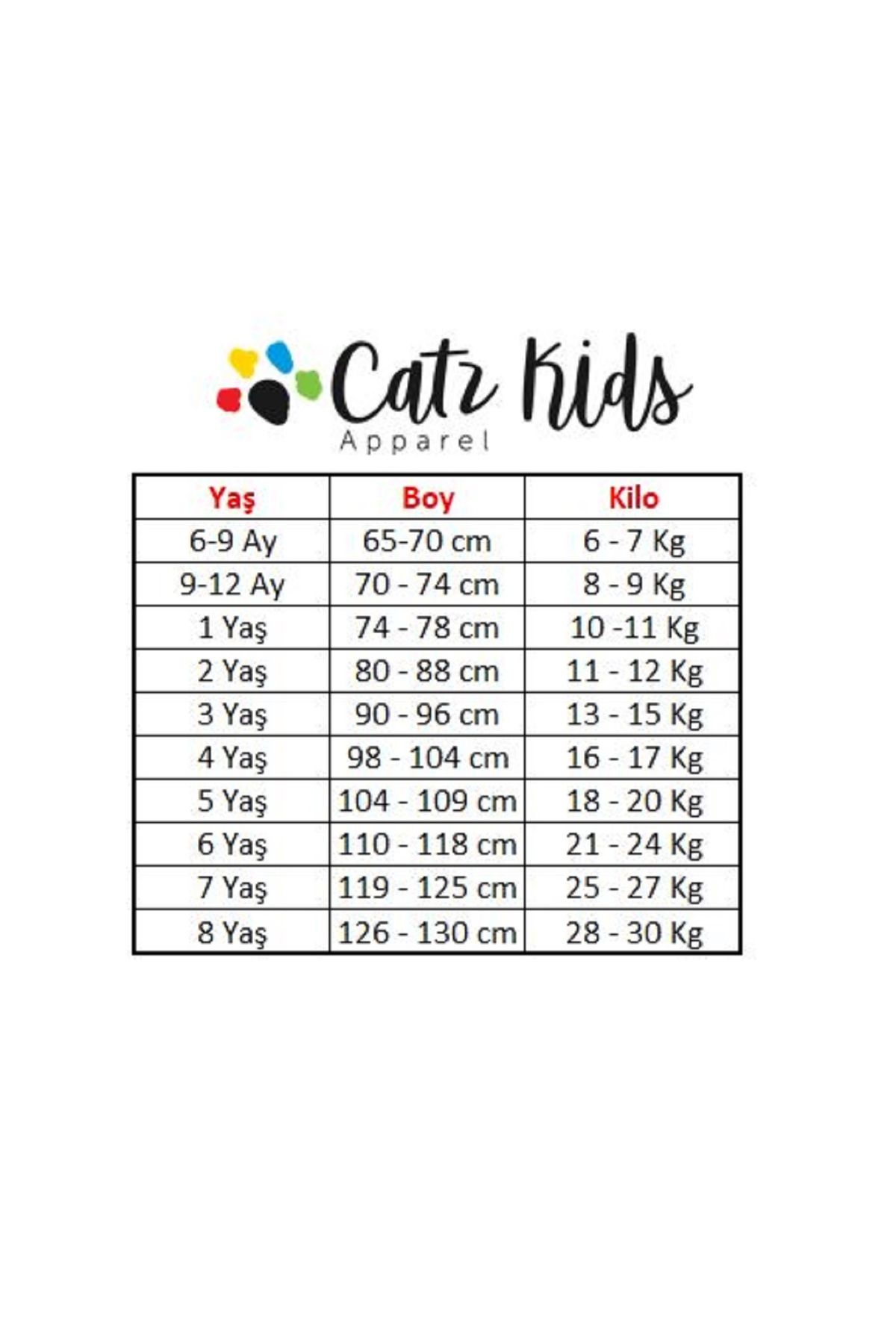 سویشرت پسرانه مشکی Catz Kids | CTZ2PNYESWE0001 اورجینال - تصویر 6