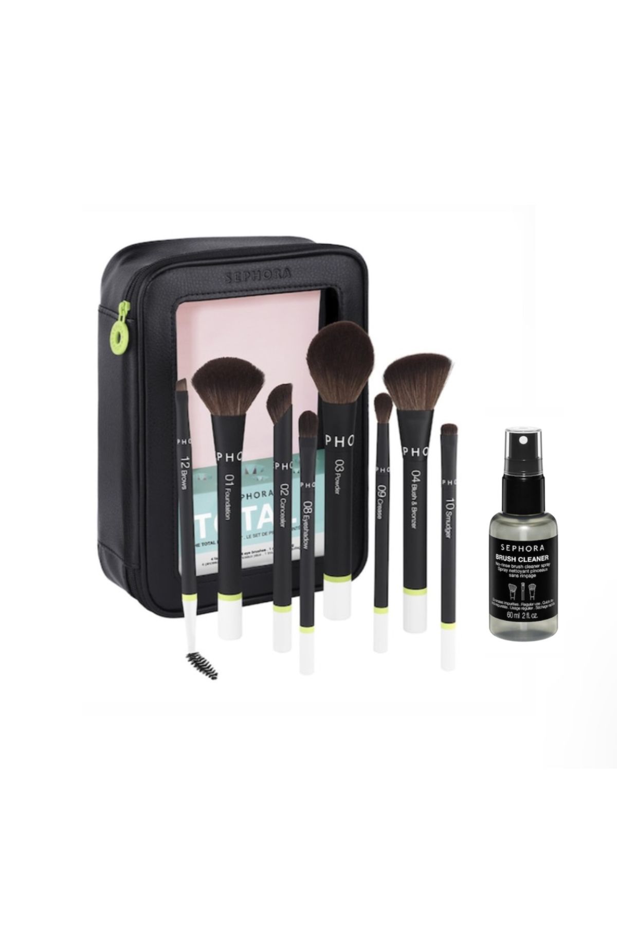SEPHORA COLLECTION Komple Fırça Seti No-Rinse Brush Cleaner Spray