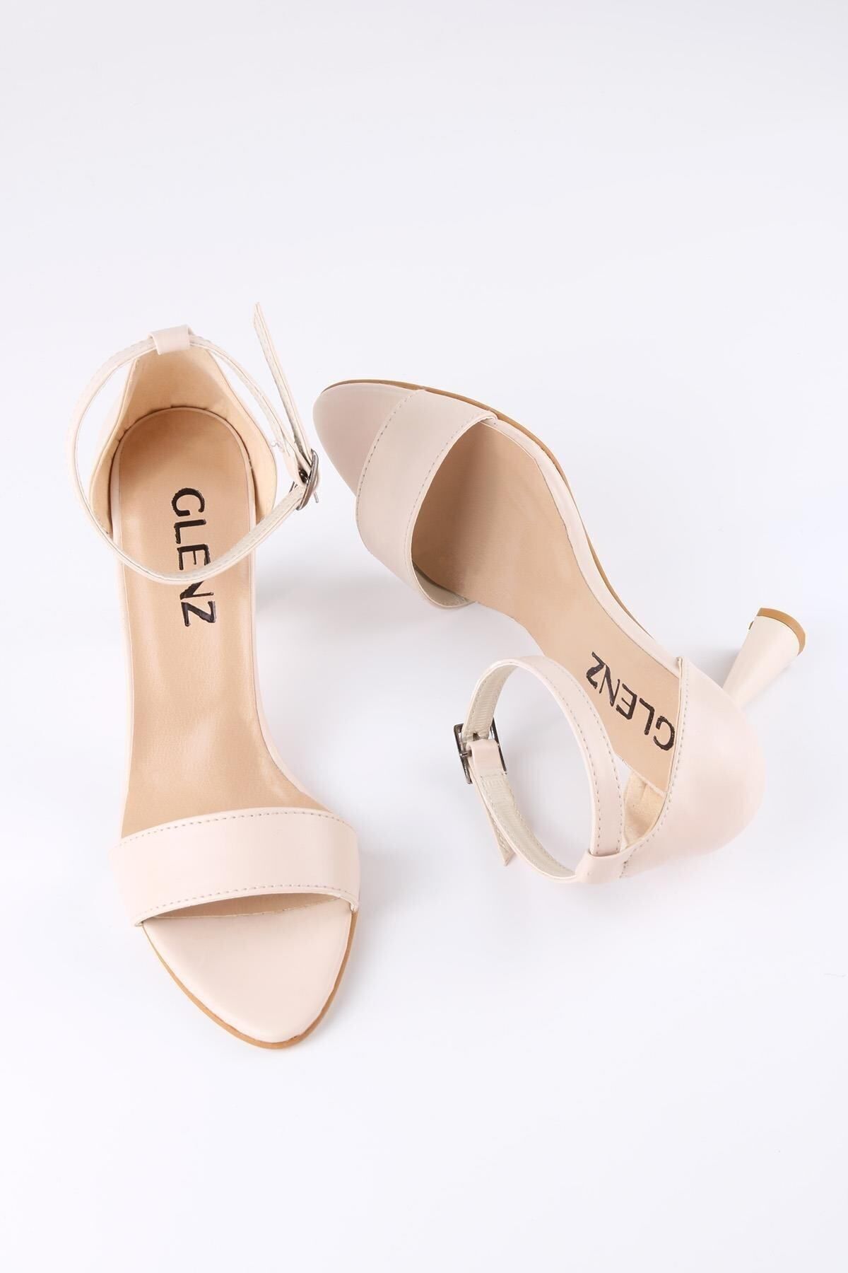 Glenz-Pantofi cu toc cu cataramă cu bandă stiletto pentru femei Ts1138 5
