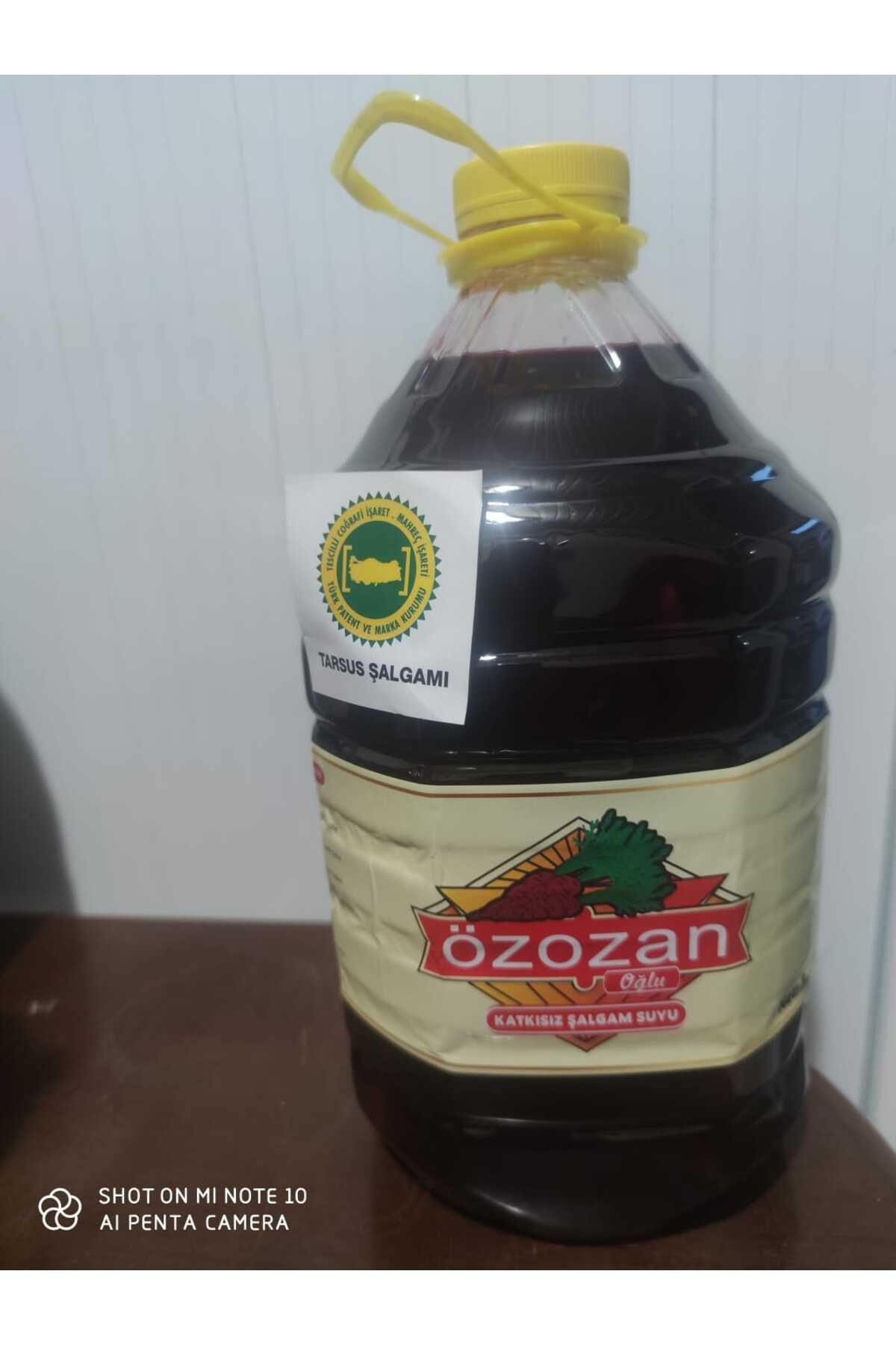 özozanoğlu 5 lt. özozan acısız katkısız şalgam suyu
