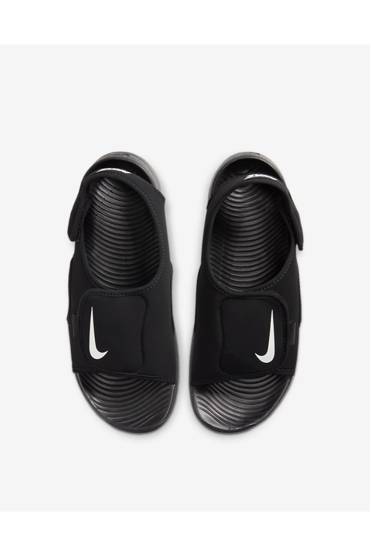 Nike Sunray Adjust 5 Kids Sandals Black and White Trendyol